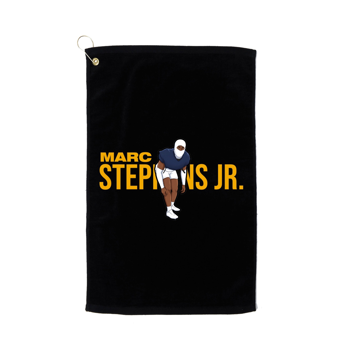 Golf Towel — Player Name in Black