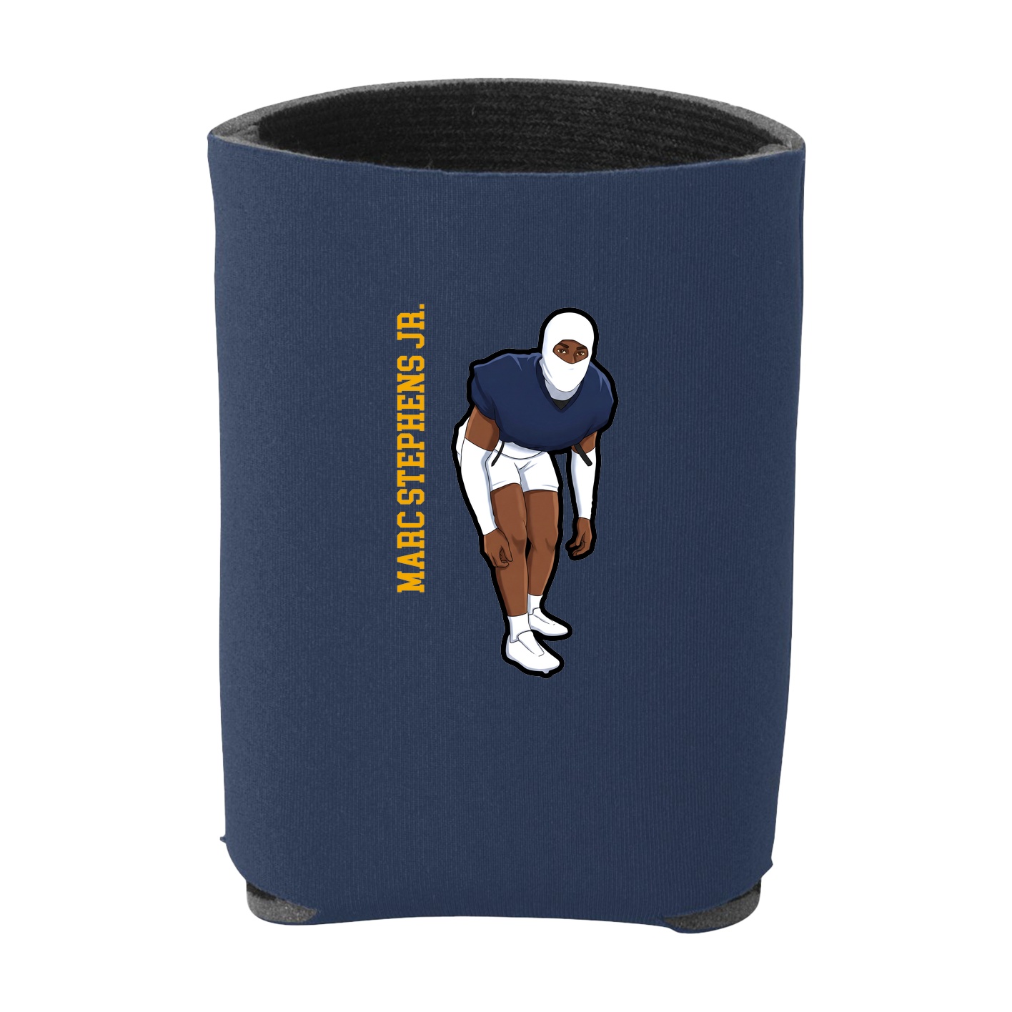 Can Holder — Name Vertical in Navy