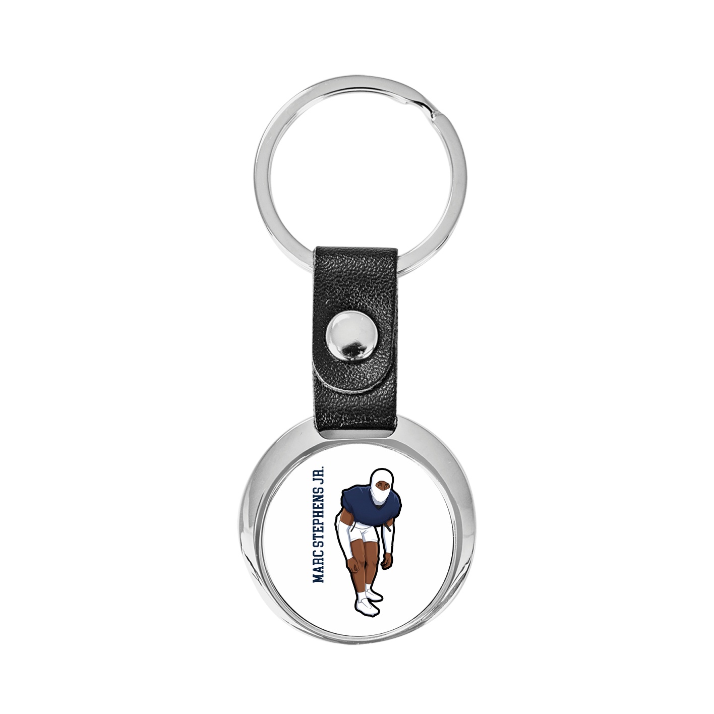 Key Chain — Name Vertical in Classic