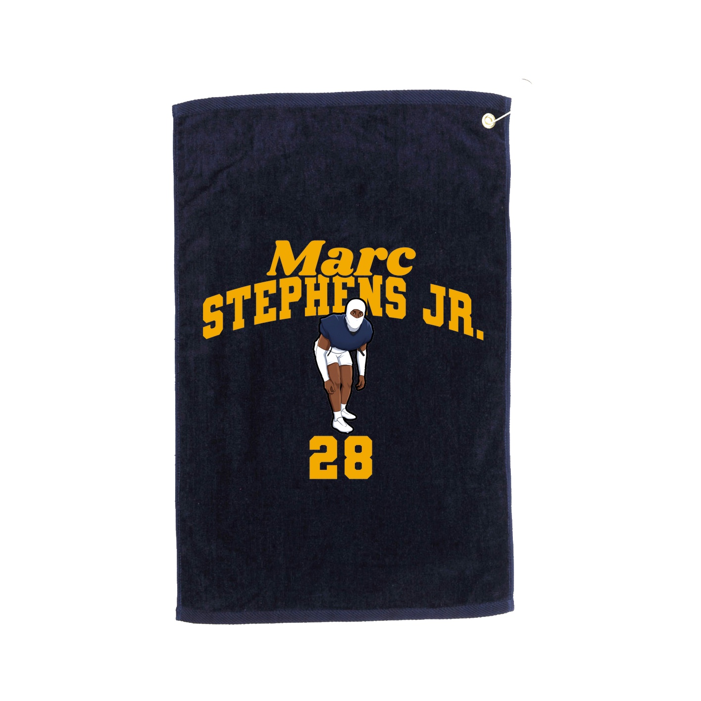 Golf Towel — Signature Arch in Navy
