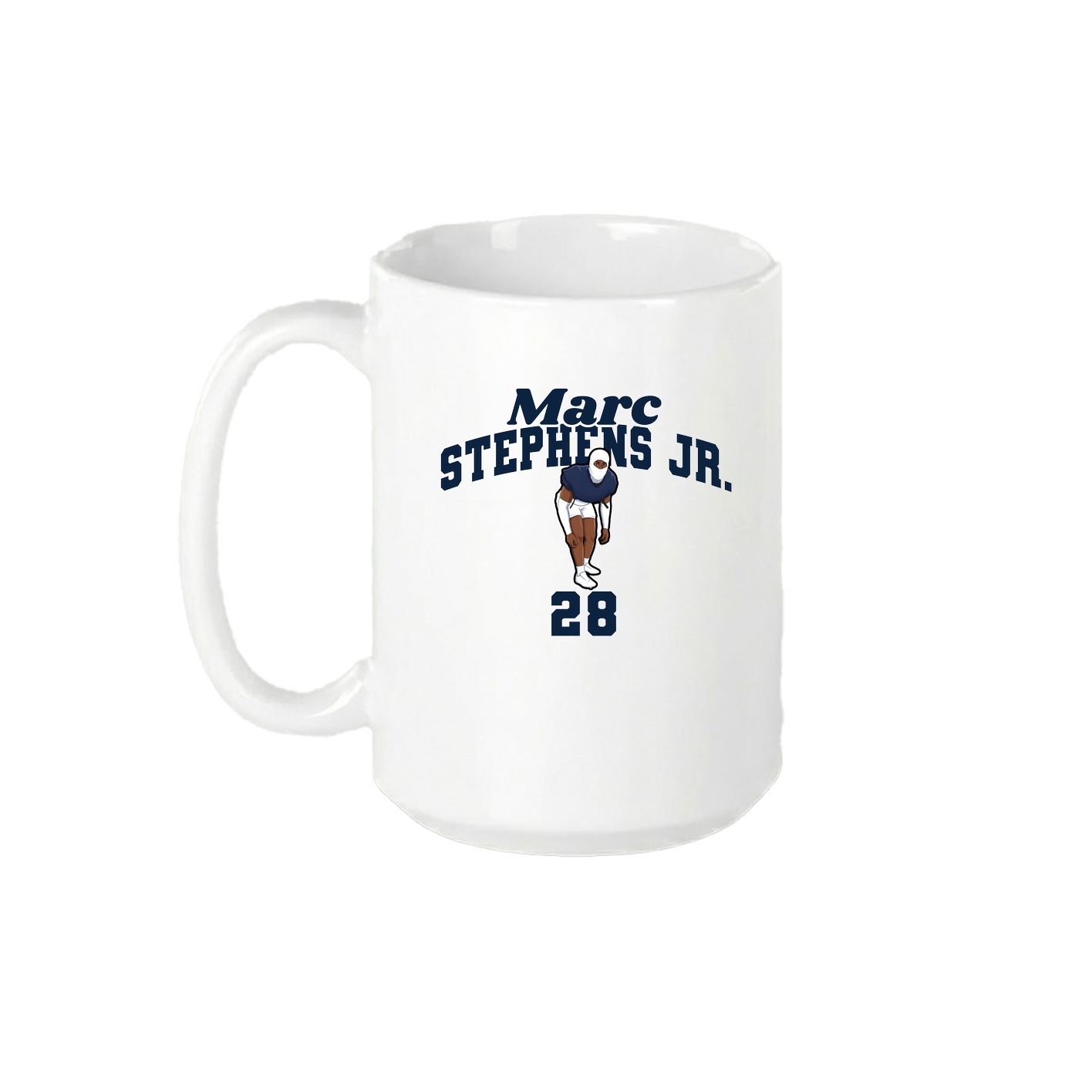 15oz Coffee Mug — Signature Arch in White