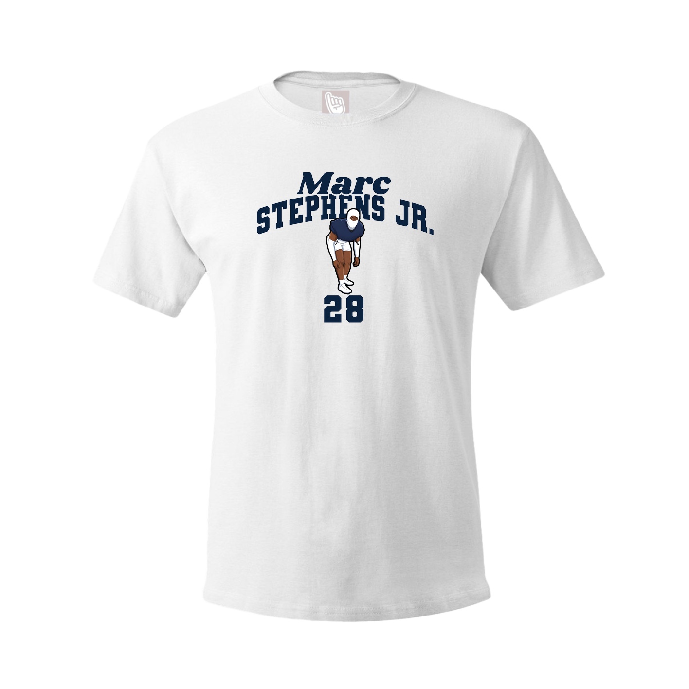 Youth Tee — Signature Arch in White