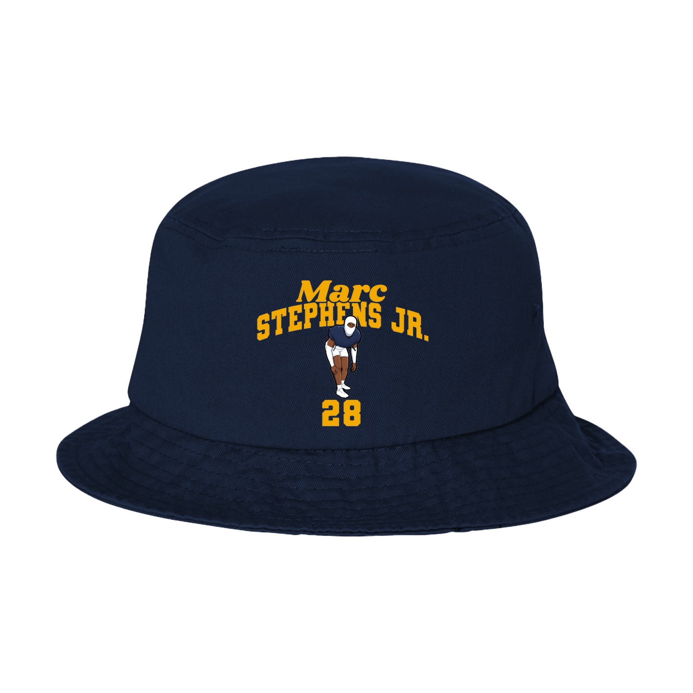 Bucket Cap — Signature Arch in Navy
