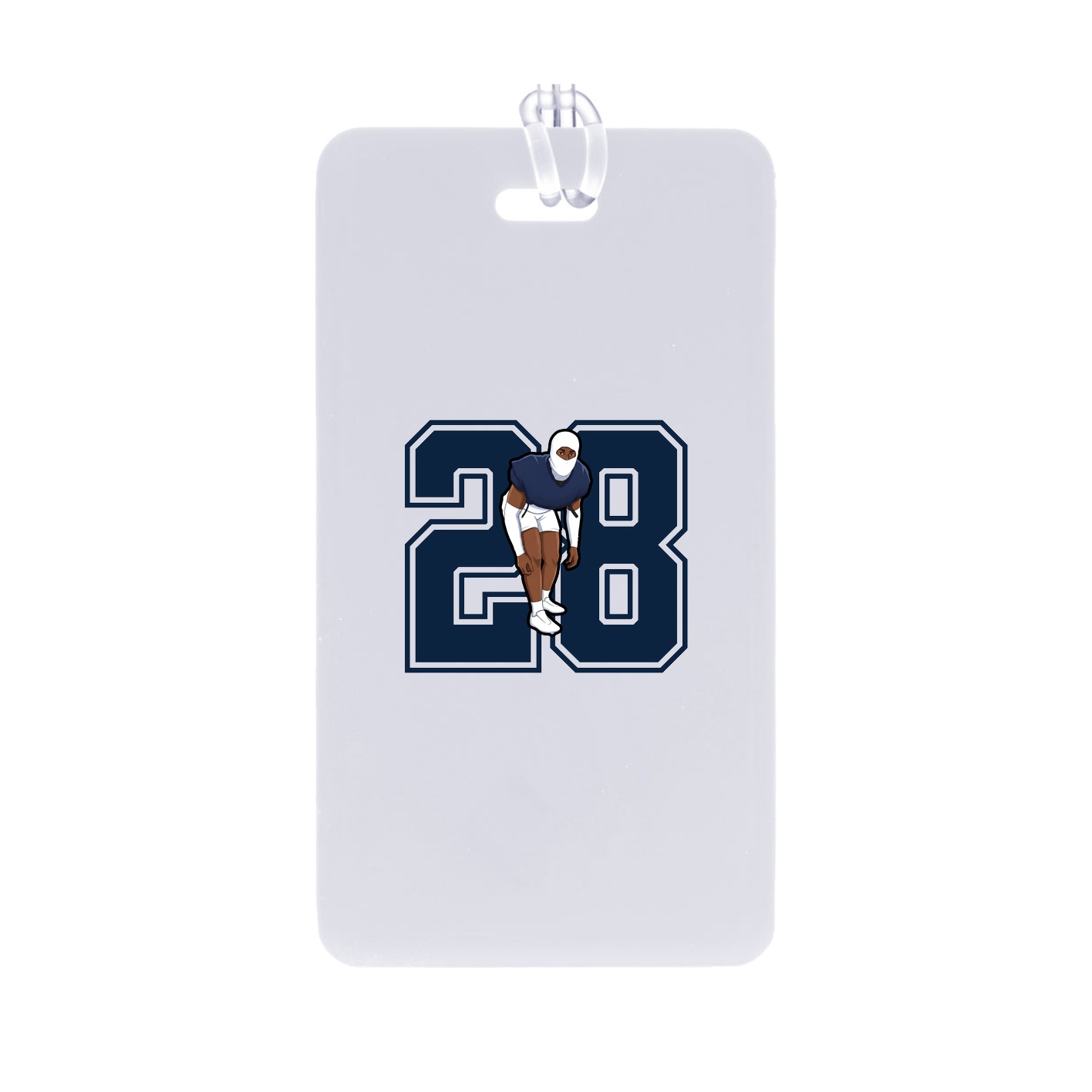 Bag Tag — Number in Classic