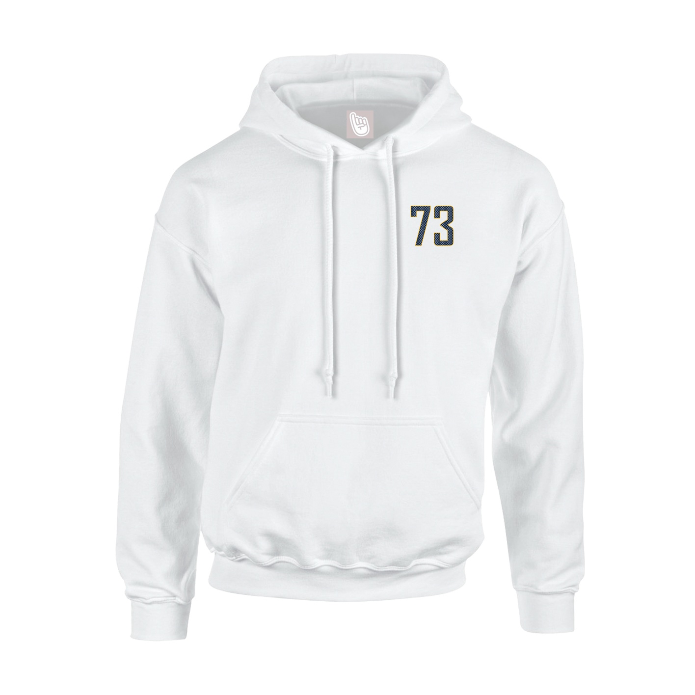 Hoodie — Front Shirsy in White