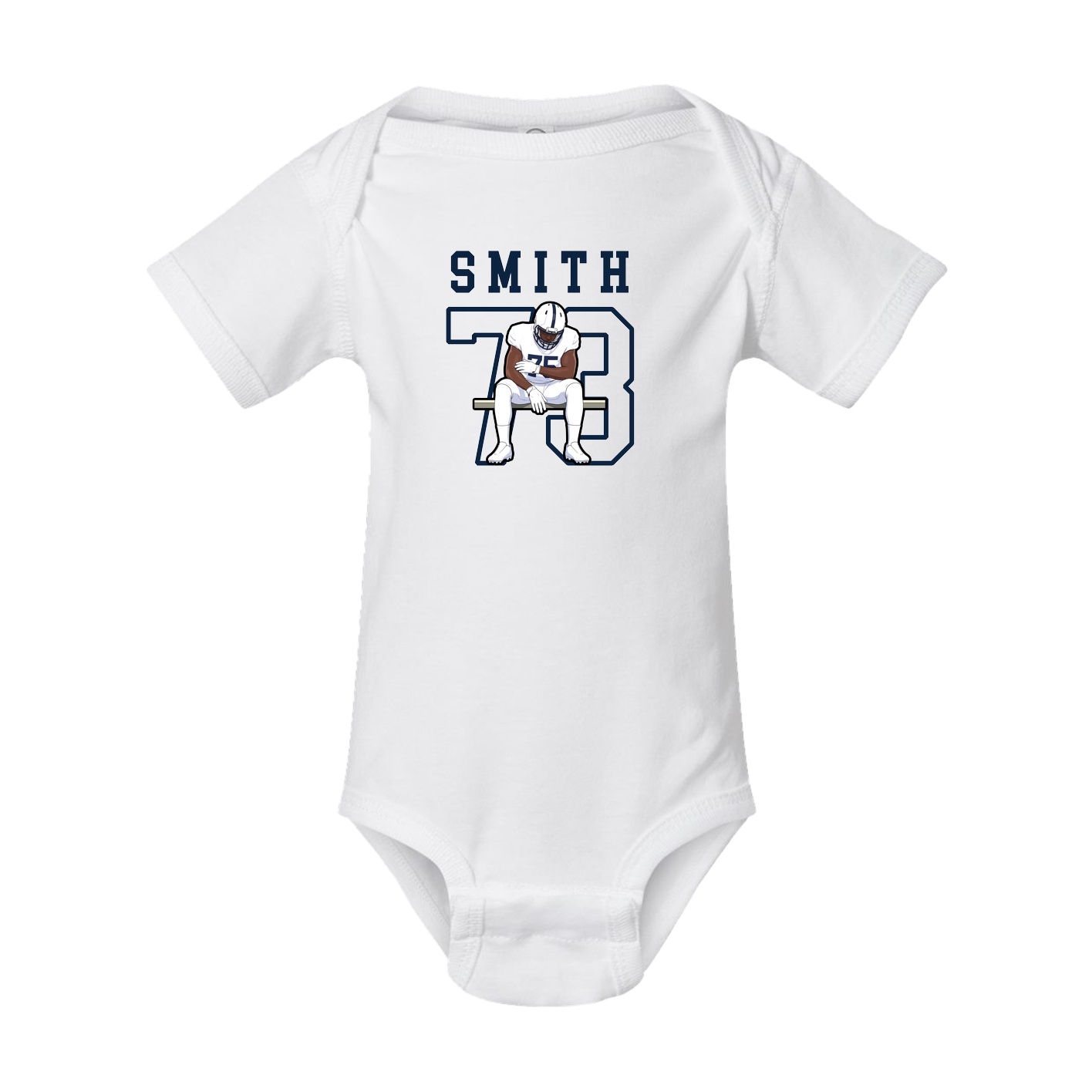 Baby Onesie — Shirsey in White