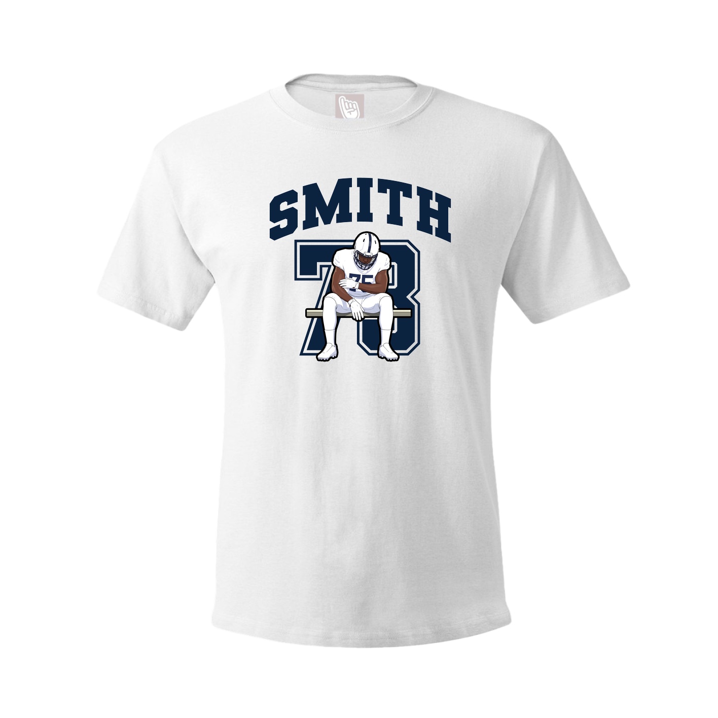 Tee — Number in White