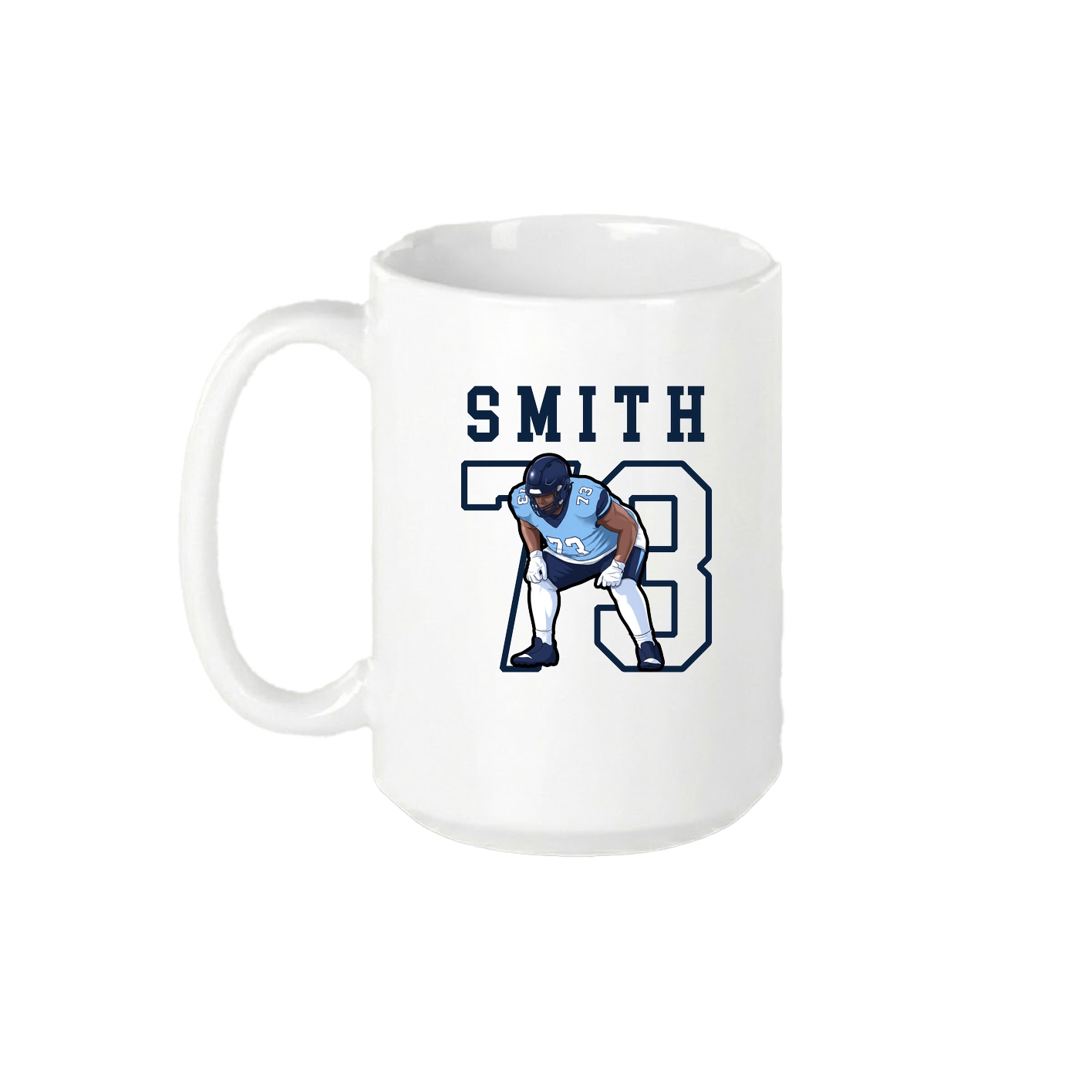 15oz Coffee Mug — Shirsey in White