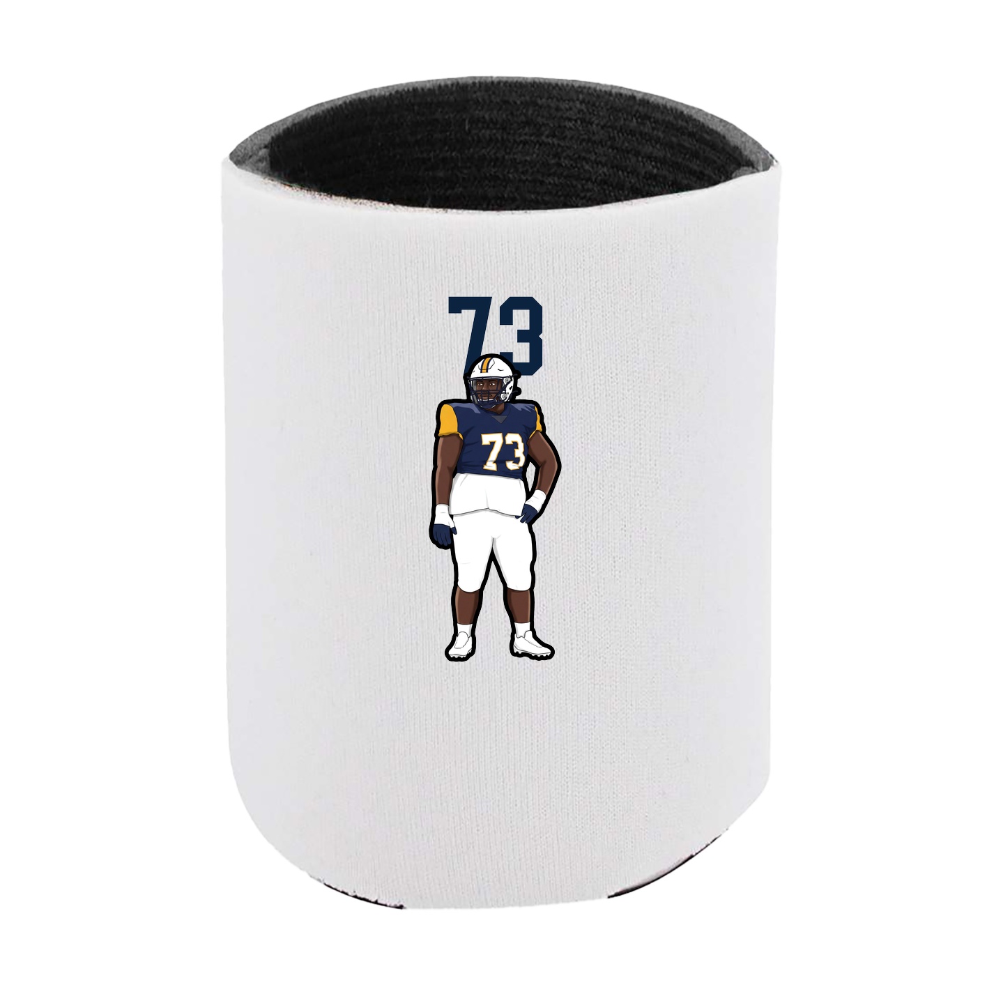 Can Holder — Number Top in White