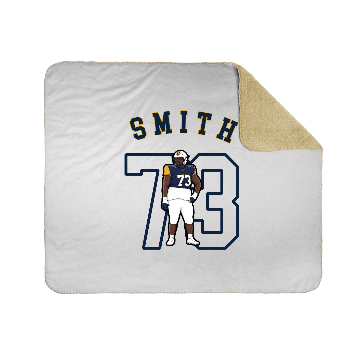 Throw Blanket — Shirsey Arch in White