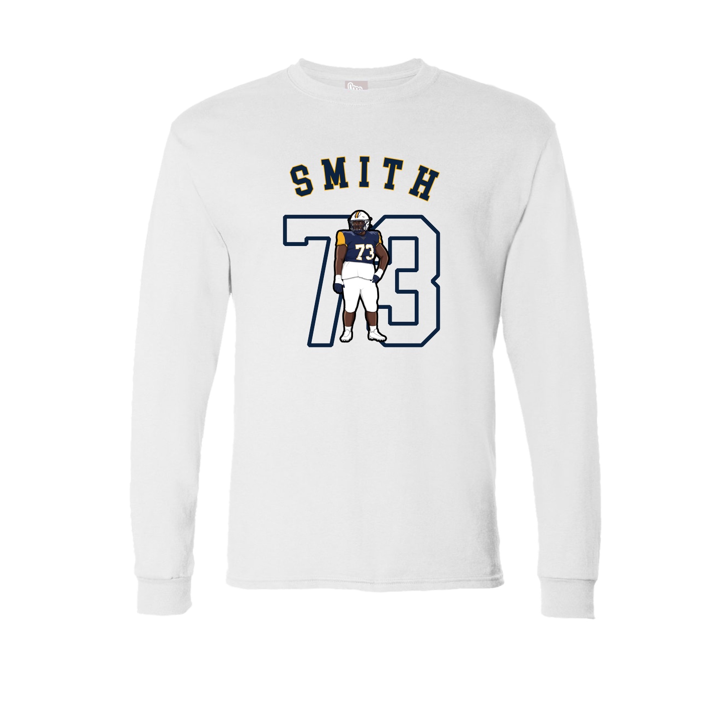 Long Sleeve Tee — Shirsey Arch in White