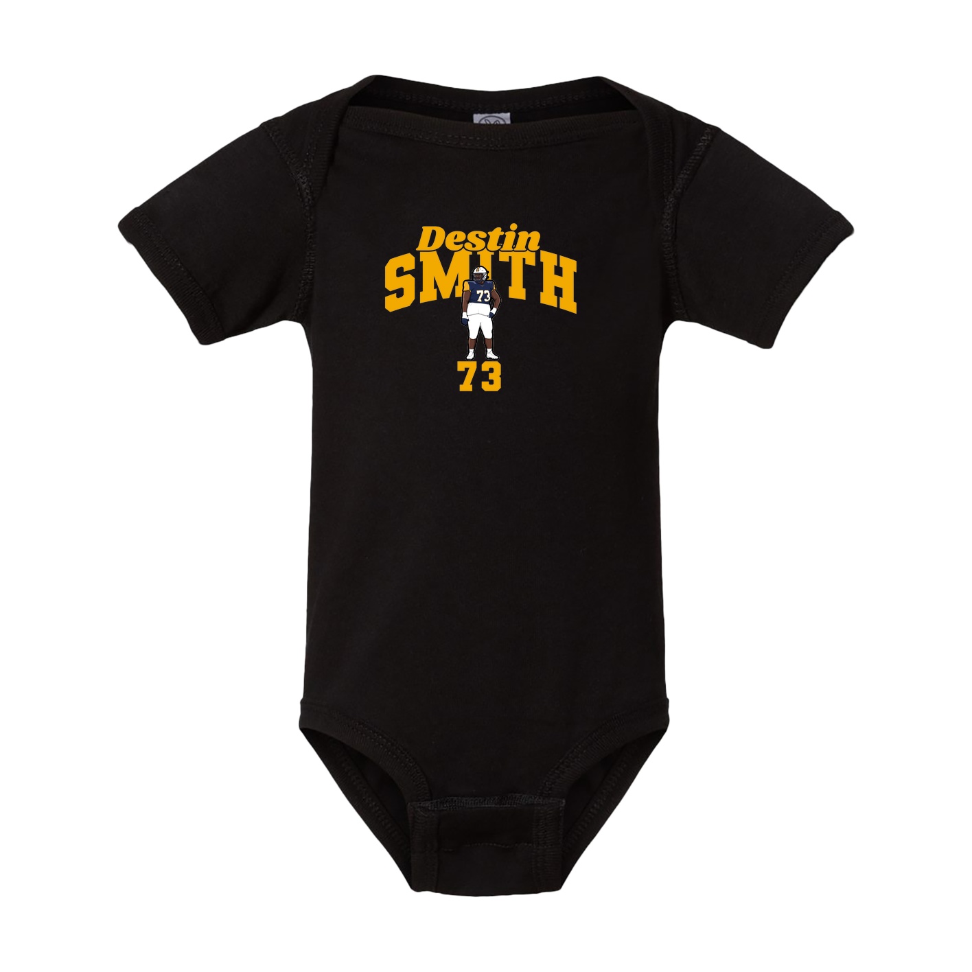 Baby Onesie — Signature Arch in Black