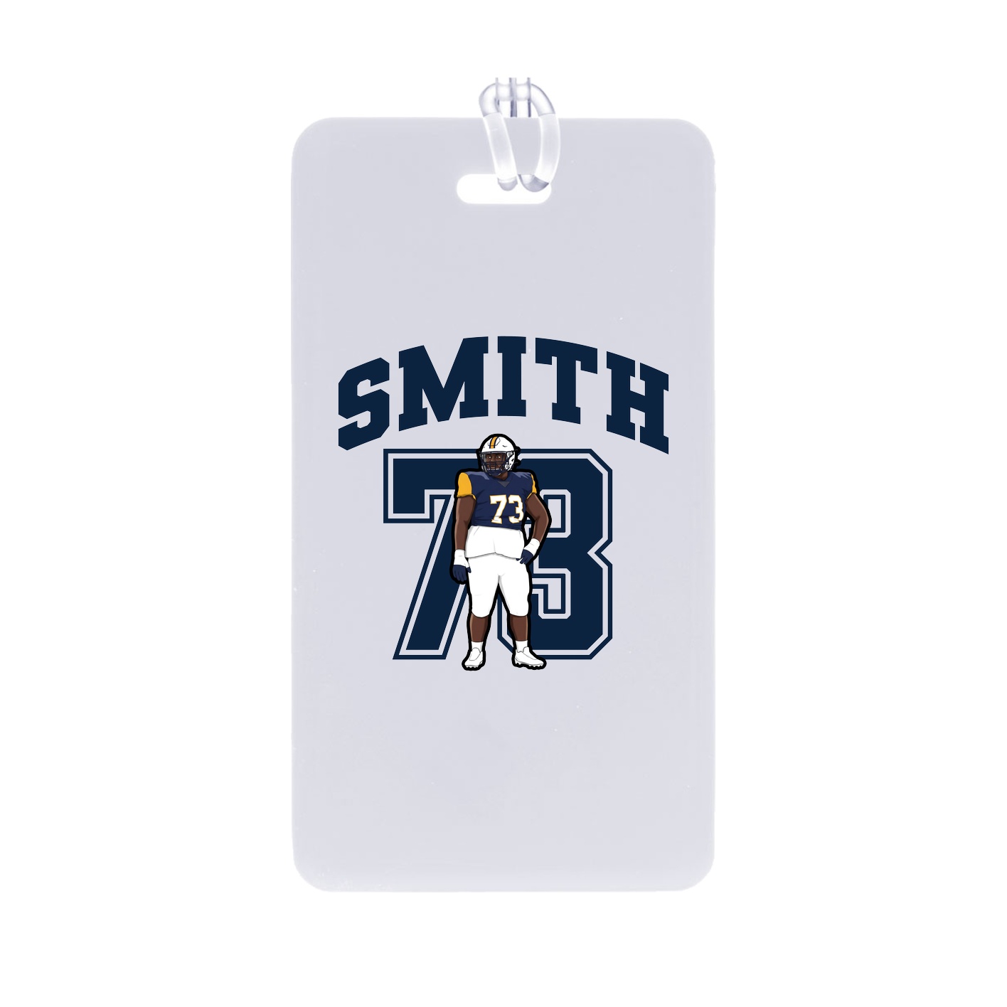Bag Tag — Number in Classic