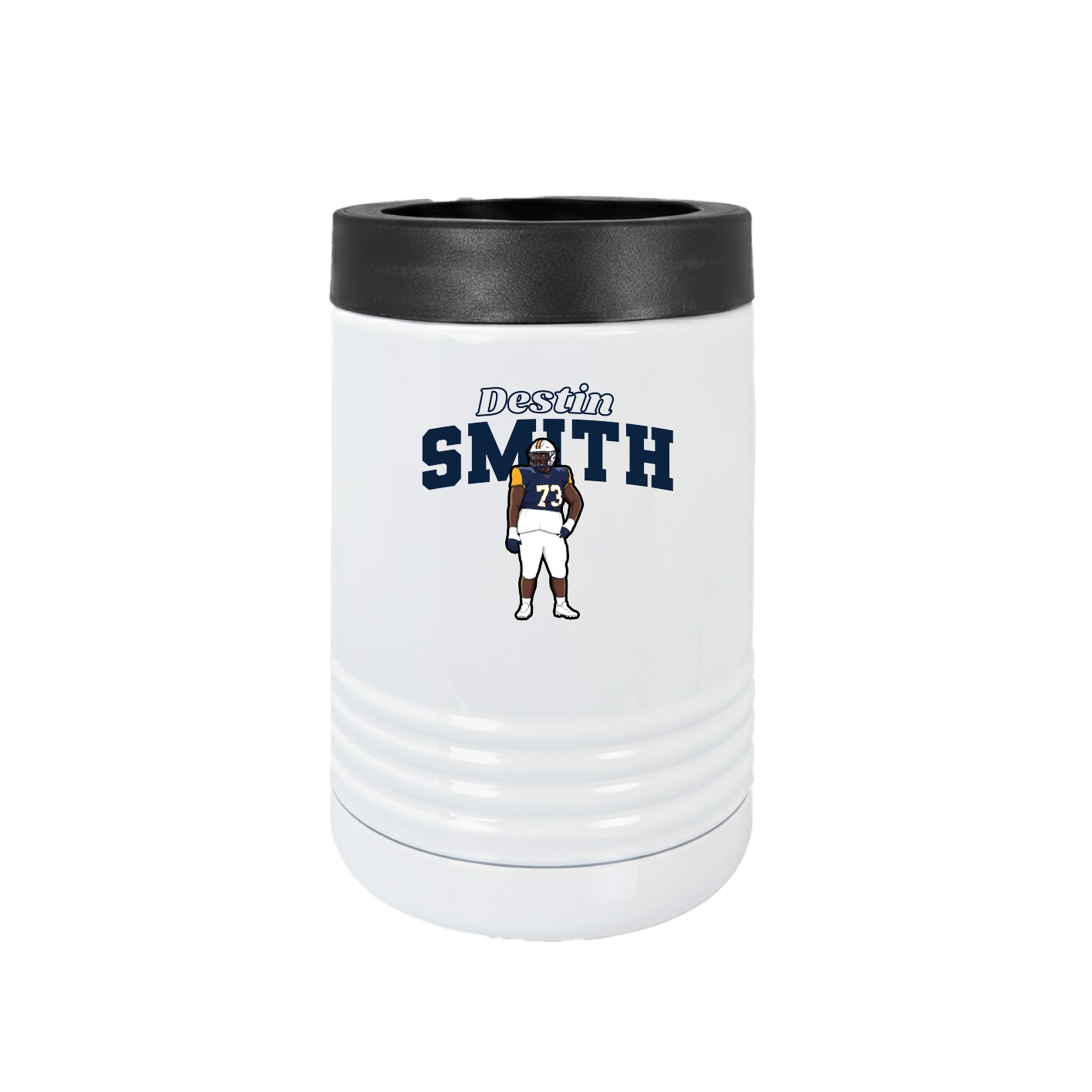 Beverage Holder — Name Arch in White