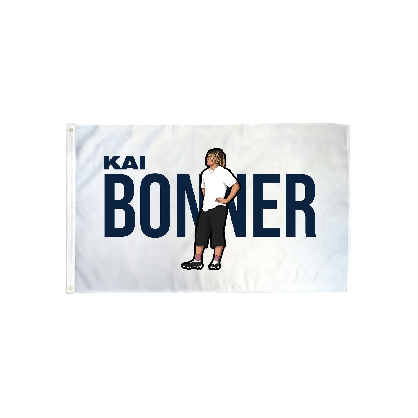 3x5 Flag — Player Name in Classic