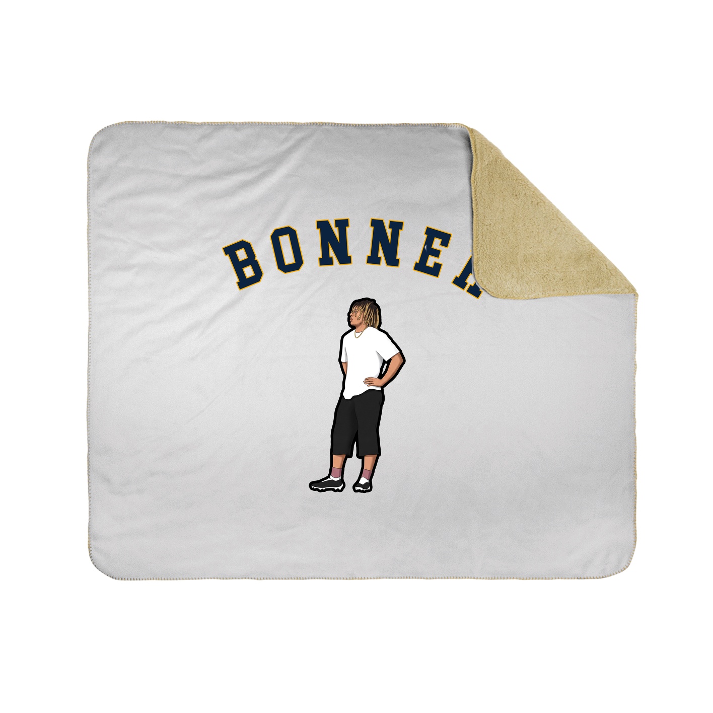 Throw Blanket — Shirsey Arch in White