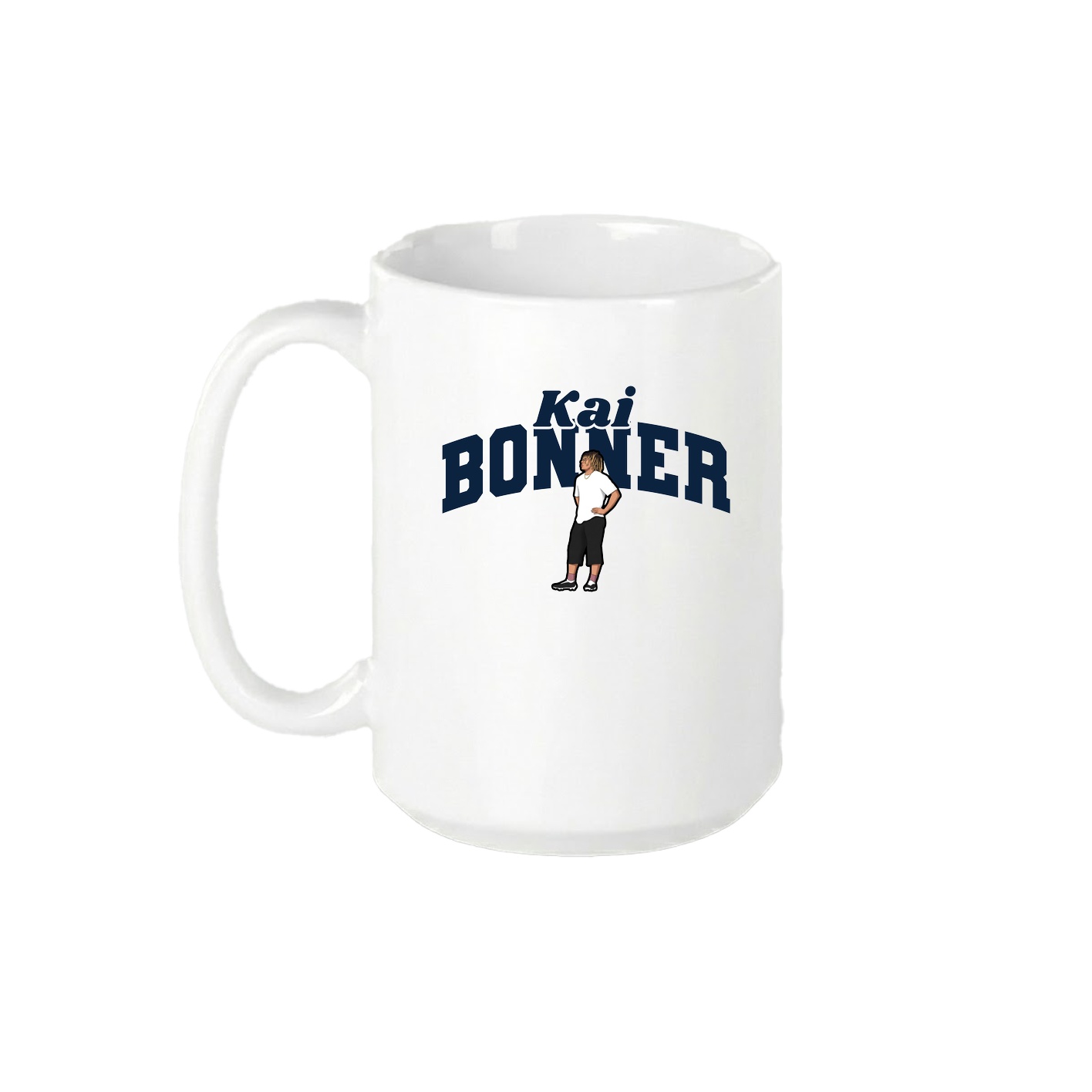 15oz Coffee Mug — Signature Arch in White