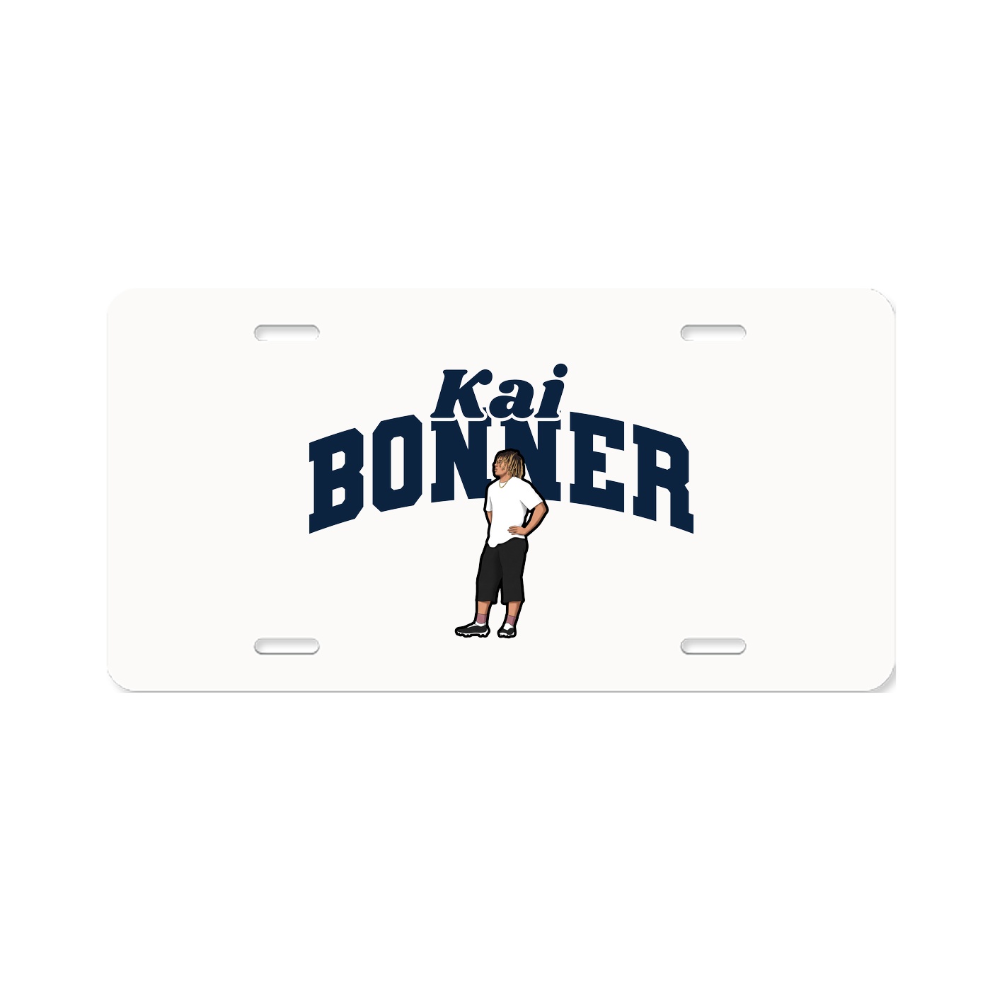License Plate — Signature Arch in Classic