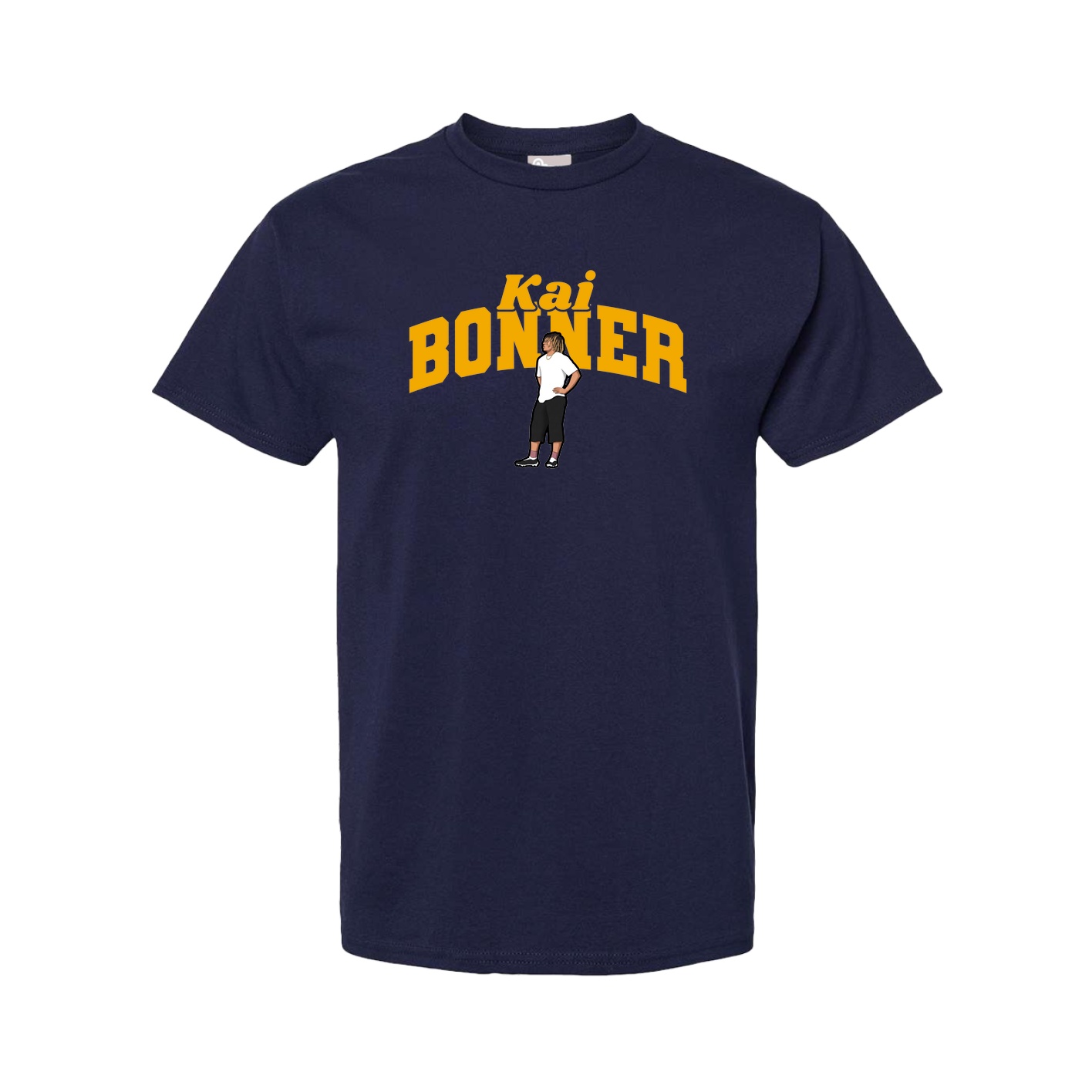 Youth Tee — Signature Arch in Navy