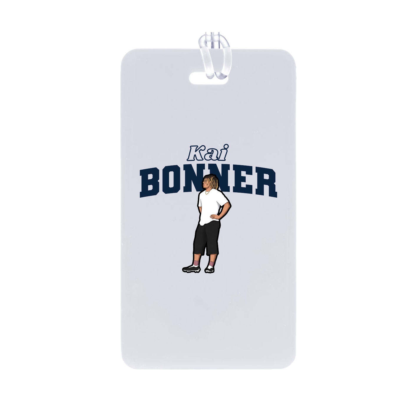 Bag Tag — Name Arch in Classic