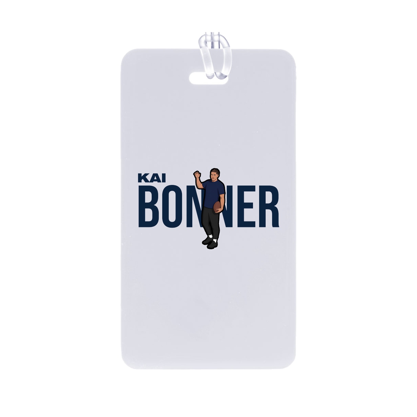 Bag Tag — Player Name in Classic
