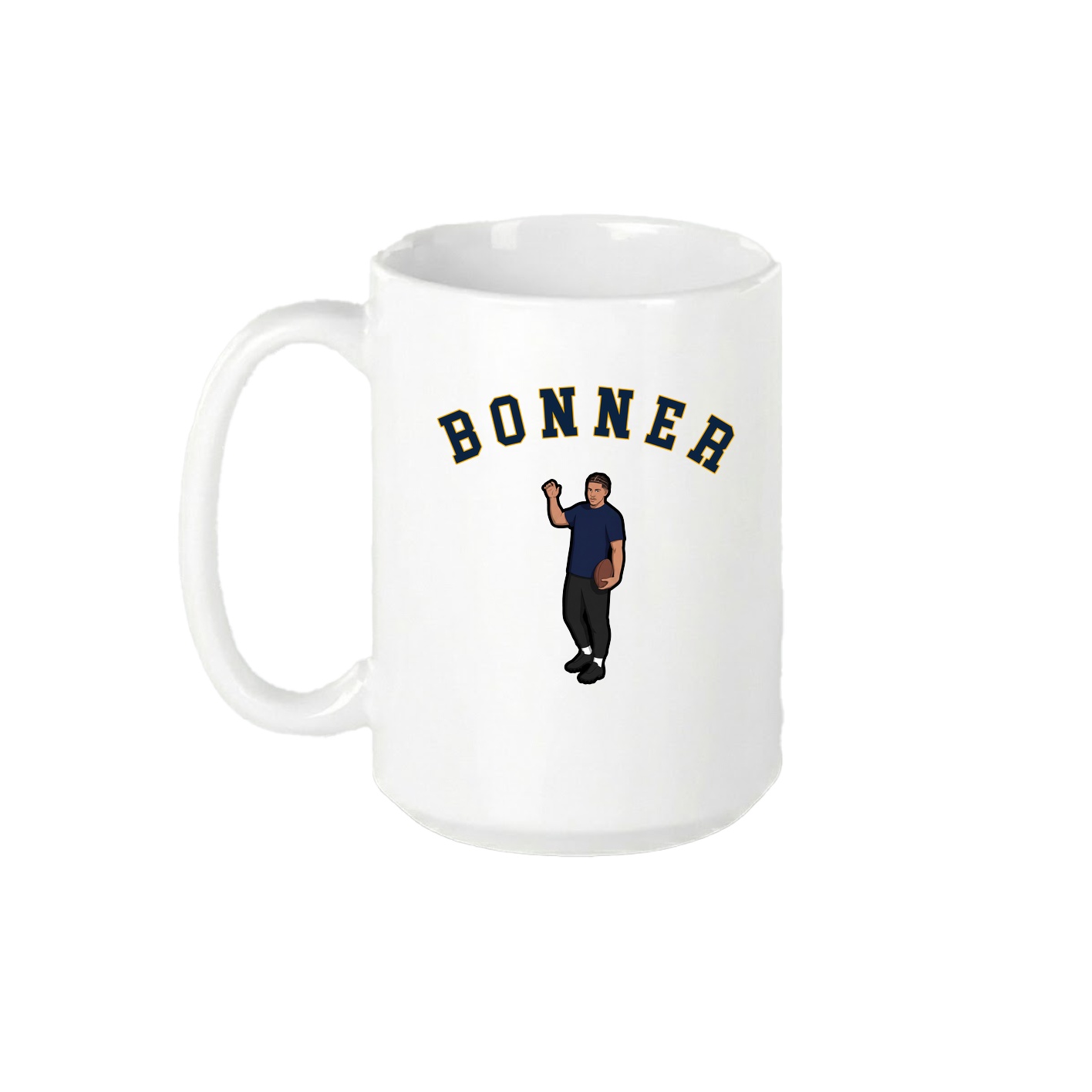 15oz Coffee Mug — Shirsey Arch in White