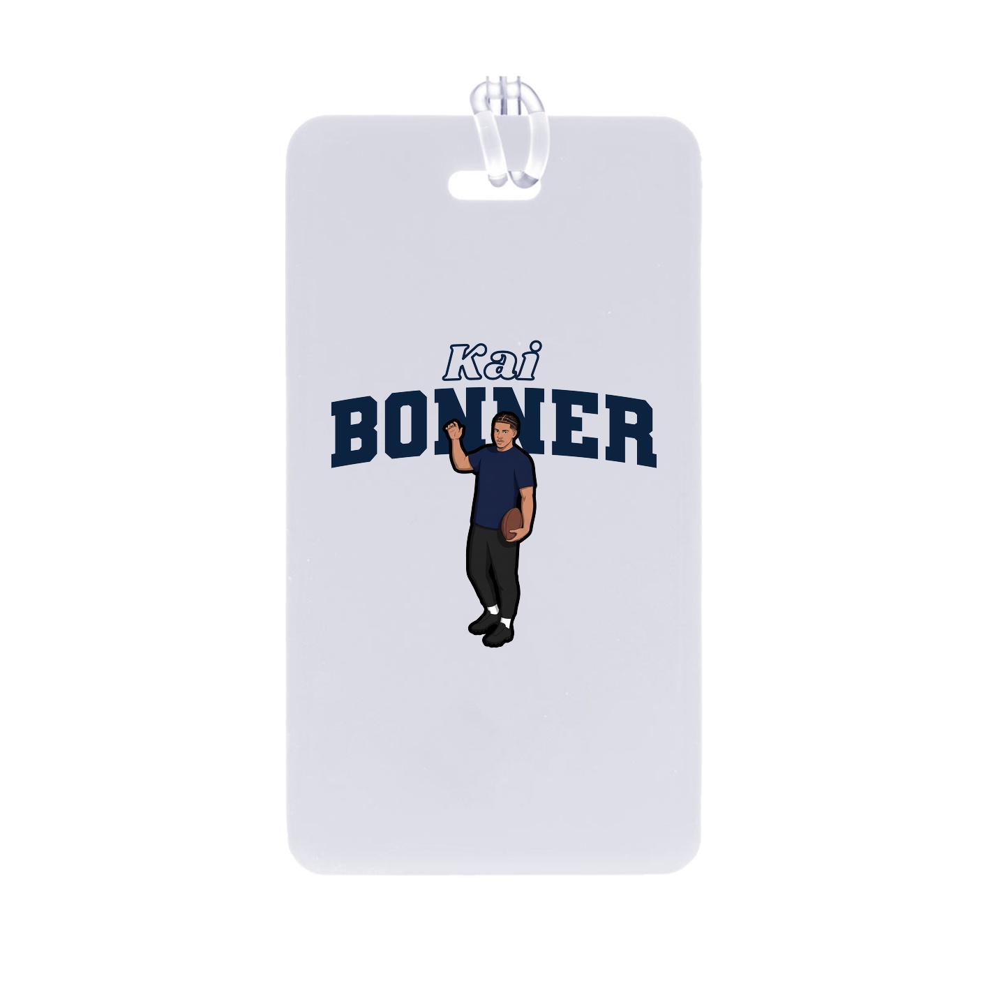 Bag Tag — Name Arch in Classic
