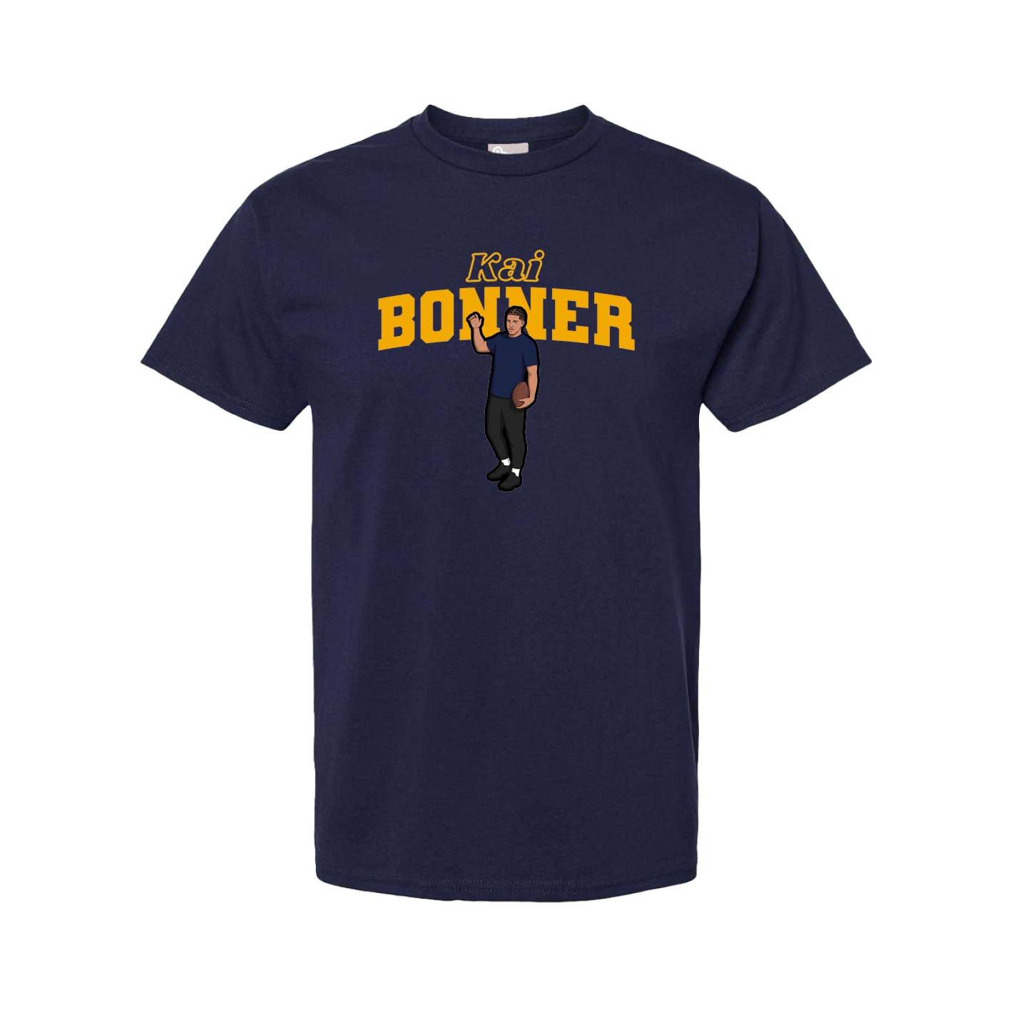 Tee — Name Arch in Navy