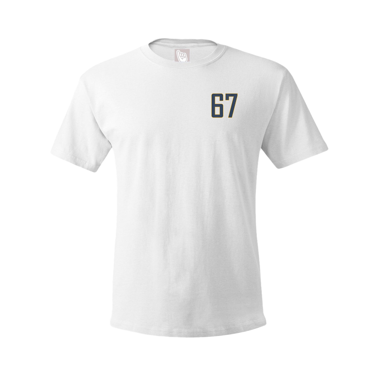 Youth Tee — Front Shirsy in White