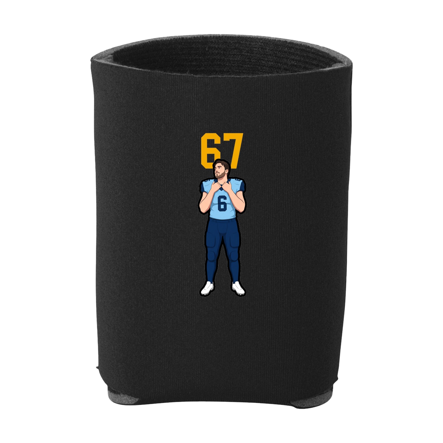 Can Holder — Number Top in Black