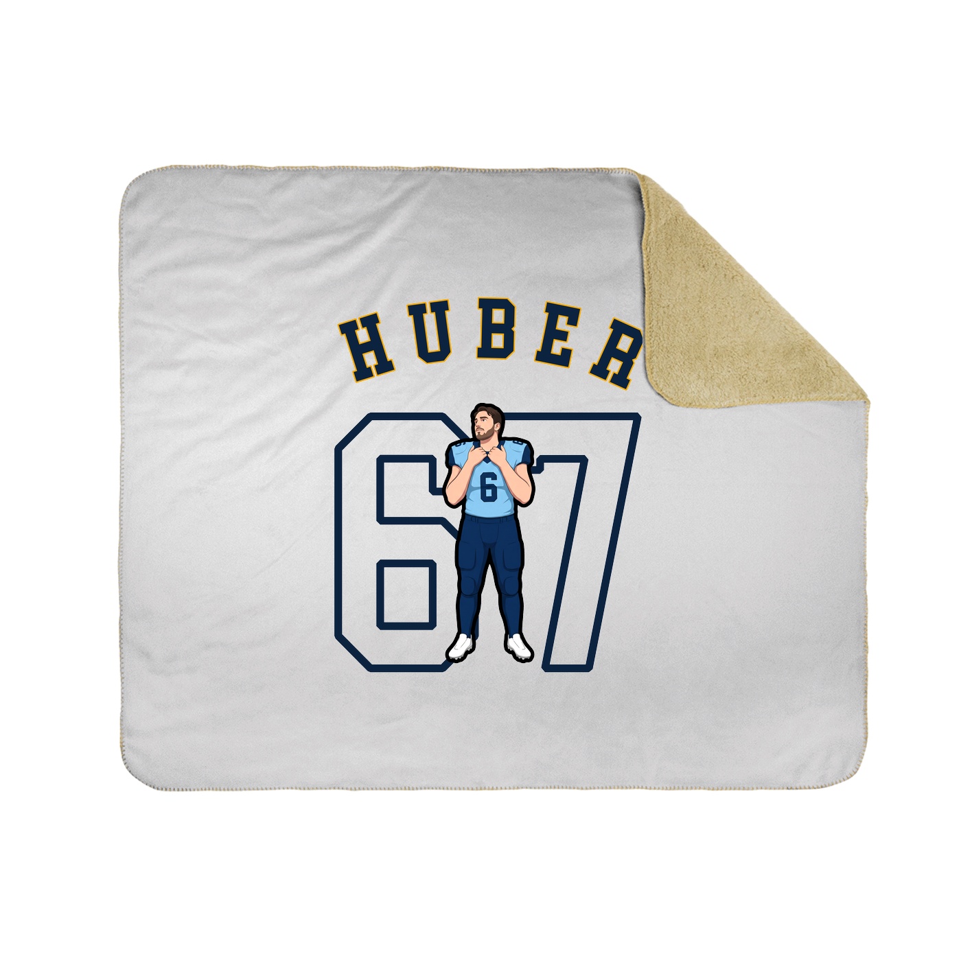 Throw Blanket — Shirsey Arch in White