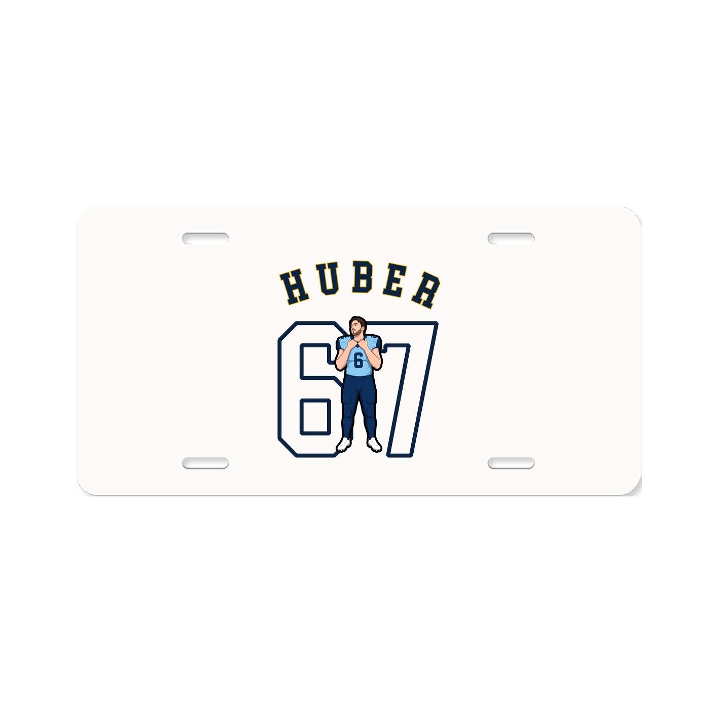 License Plate — Shirsey Arch in Classic