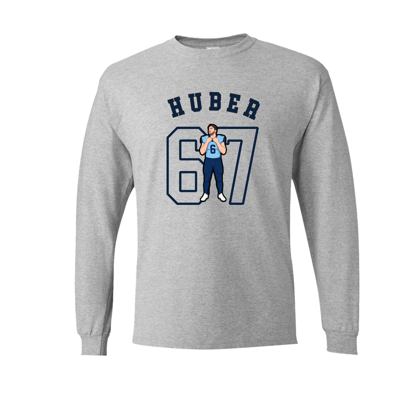 Long Sleeve Tee — Shirsey Arch in Grey