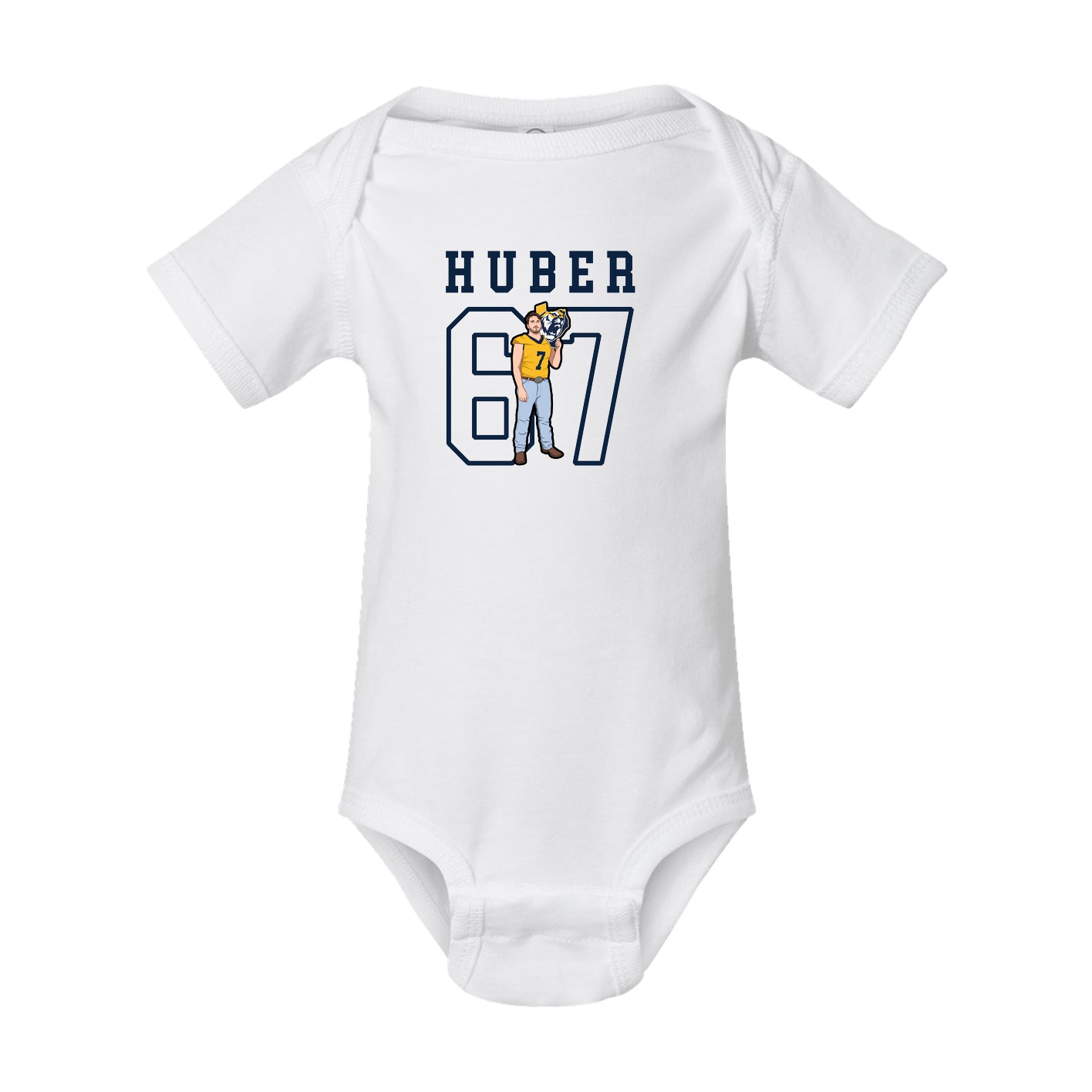 Baby Onesie — Shirsey in White