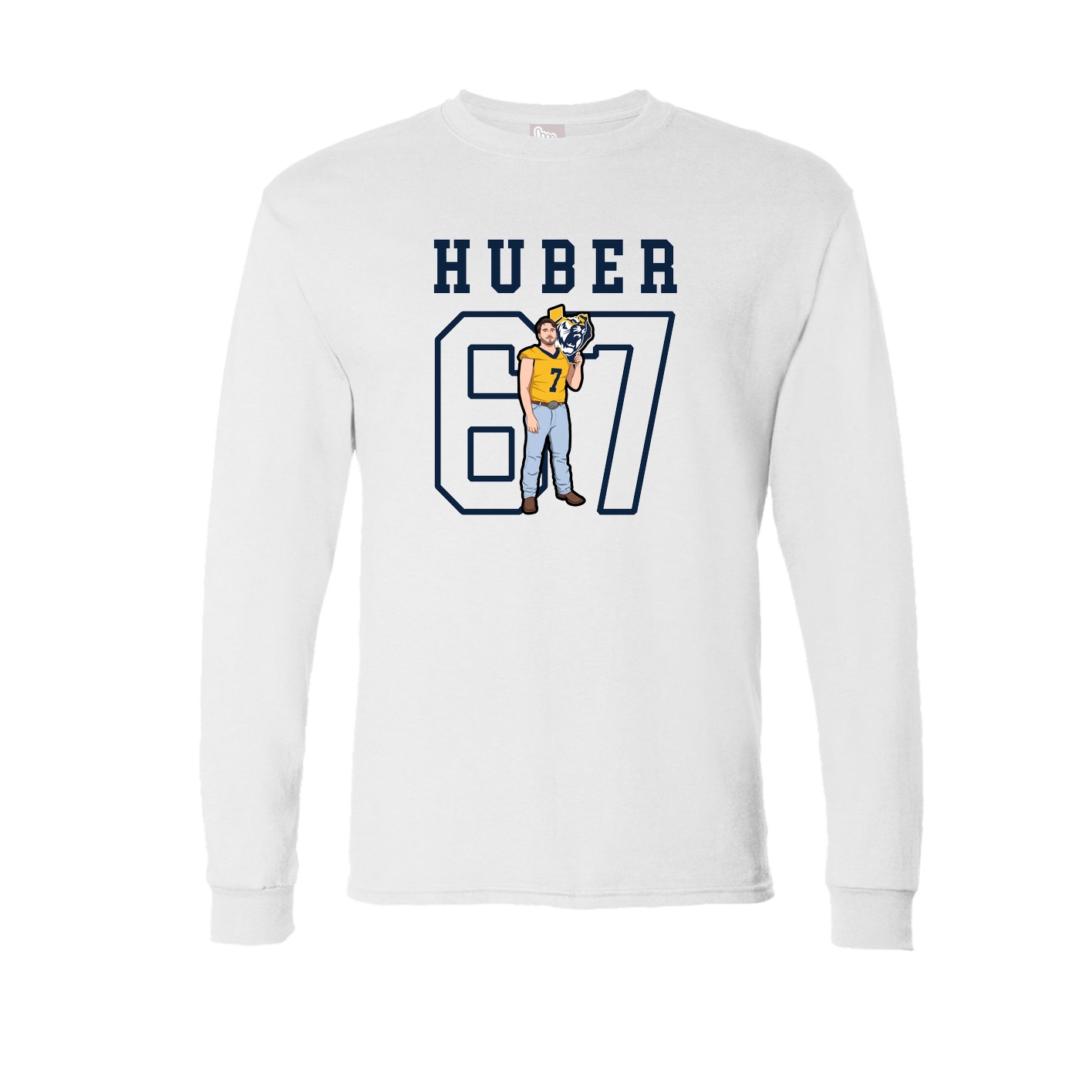 Long Sleeve Tee — Shirsey in White