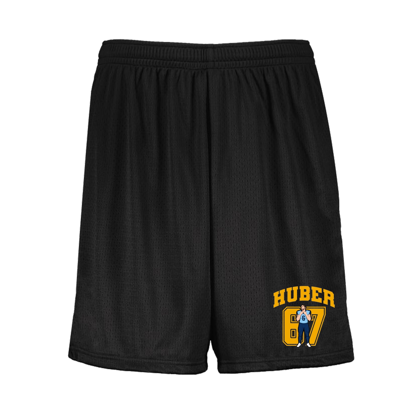Shorts — Number in Black