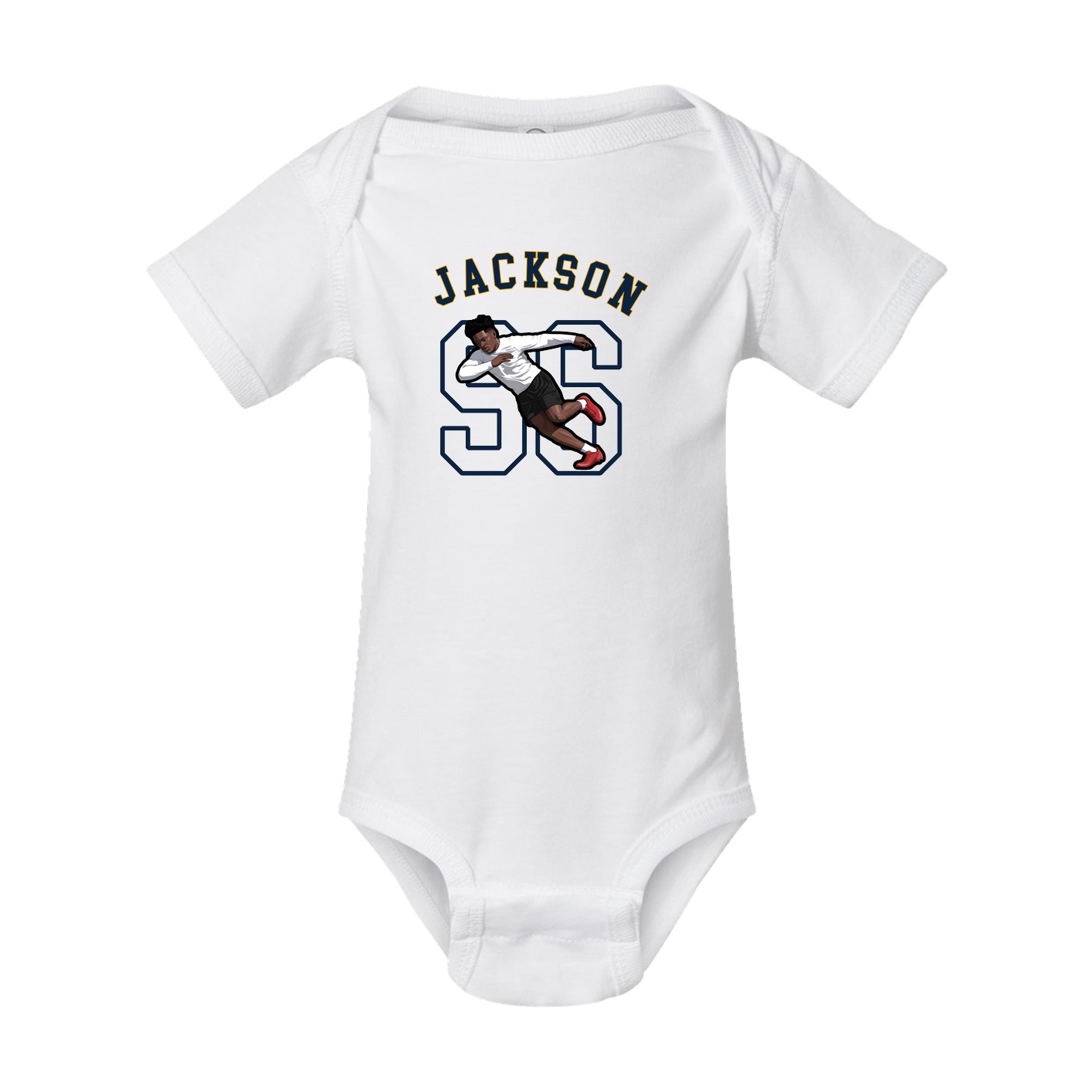 Baby Onesie — Shirsey Arch in White