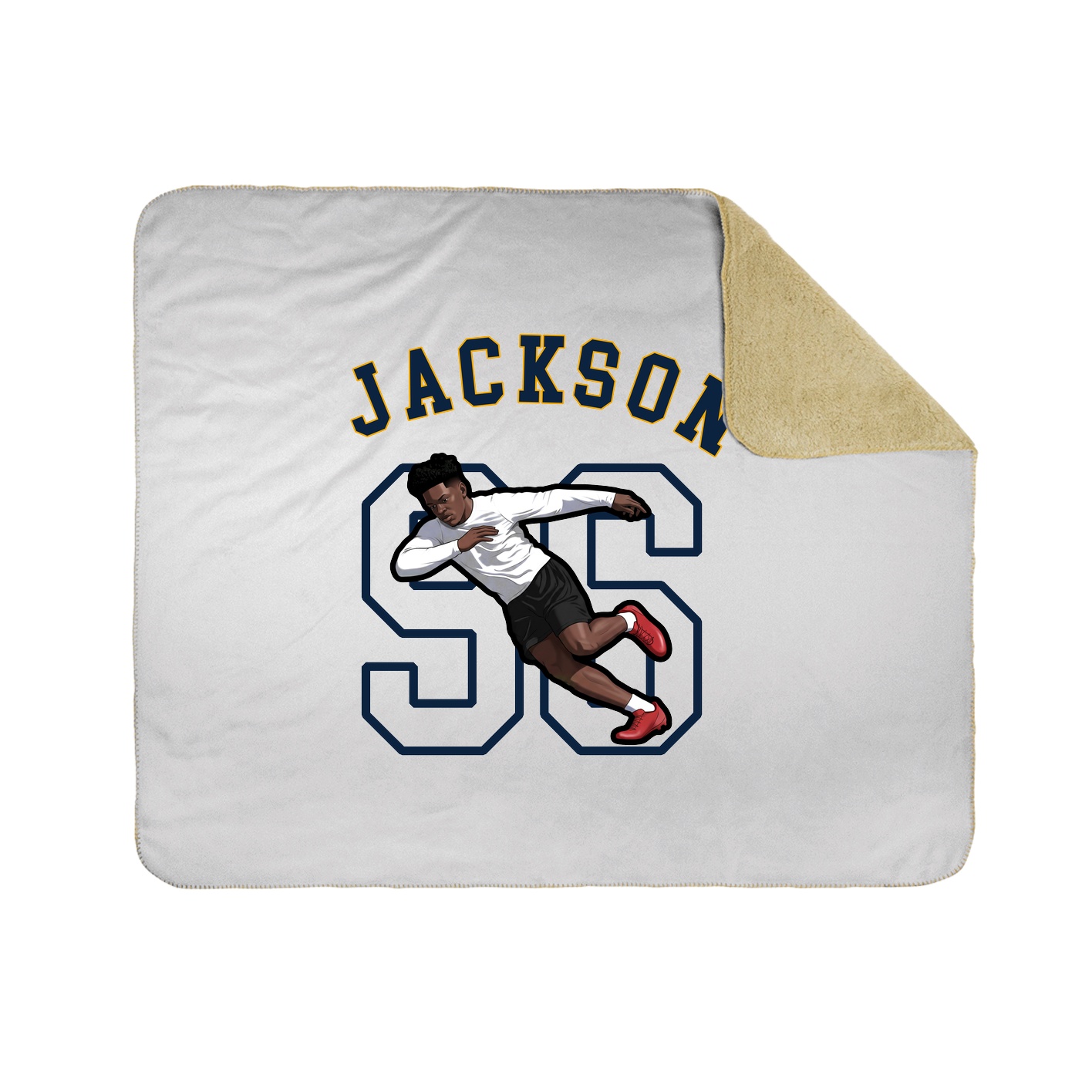Throw Blanket — Shirsey Arch in White