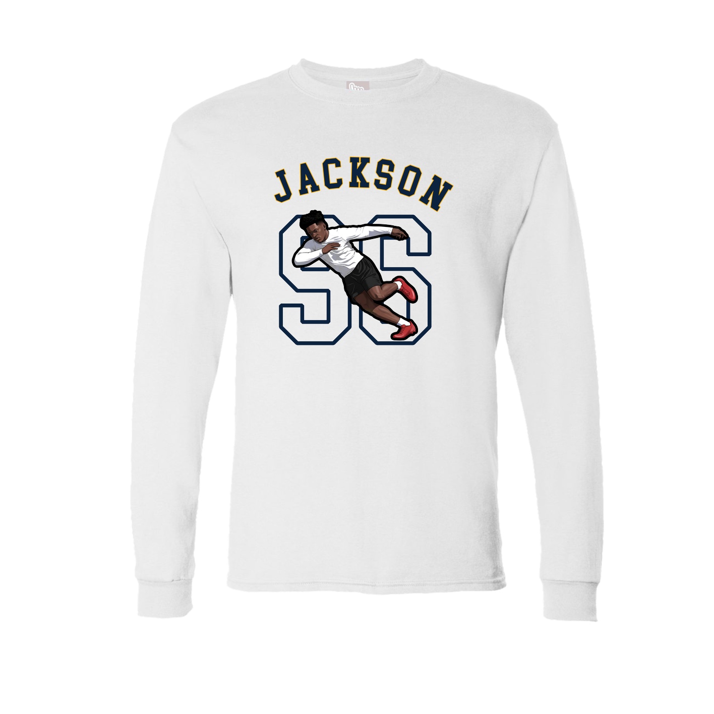 Long Sleeve Tee — Shirsey Arch in White