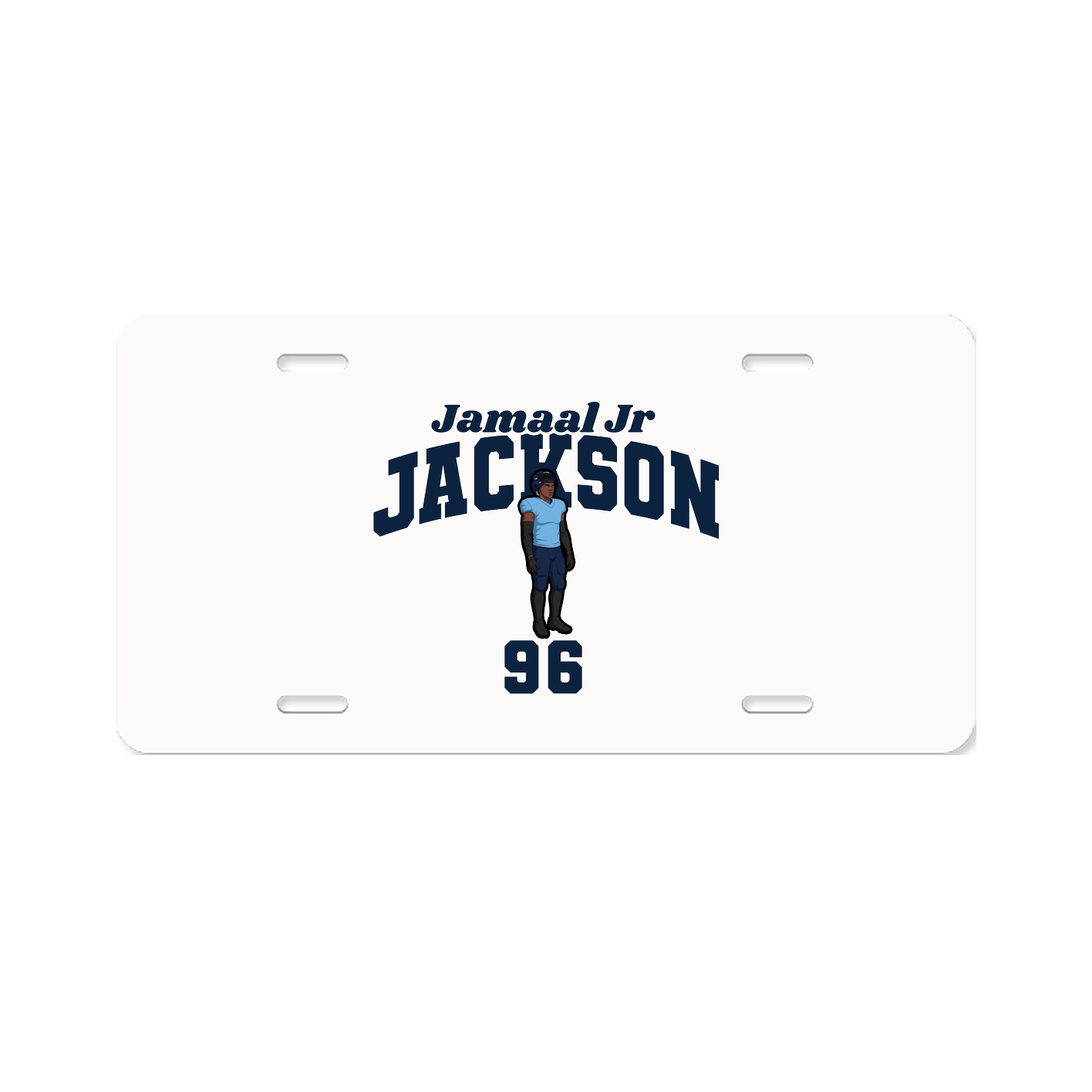 License Plate — Signature Arch in Classic