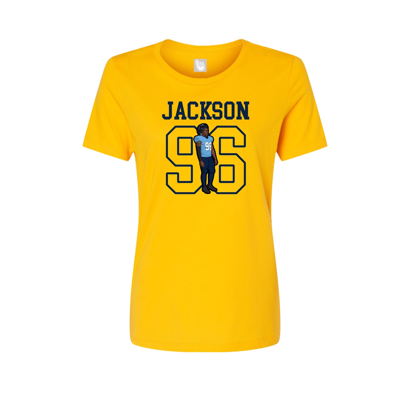 Fitted Women's Tee — Shirsey in Gold