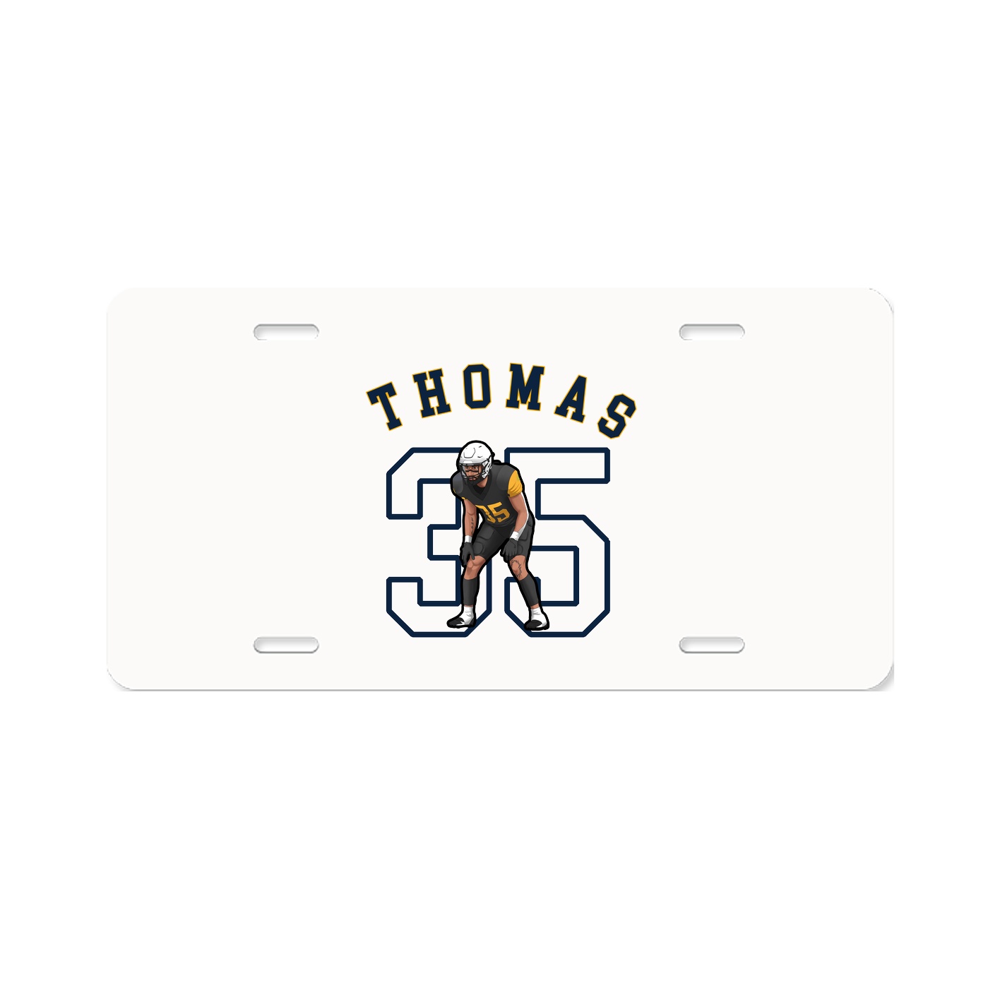 License Plate — Shirsey Arch in Classic