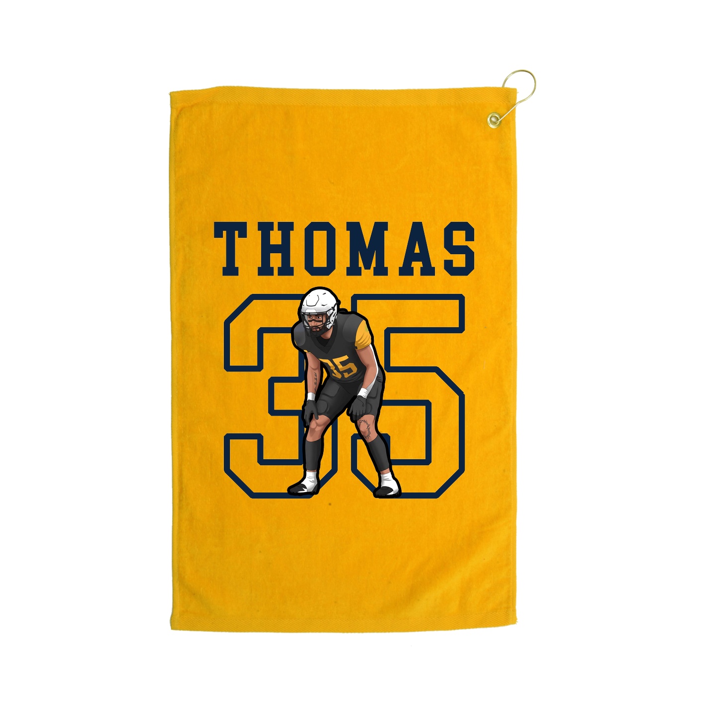 Golf Towel — Shirsey in Gold