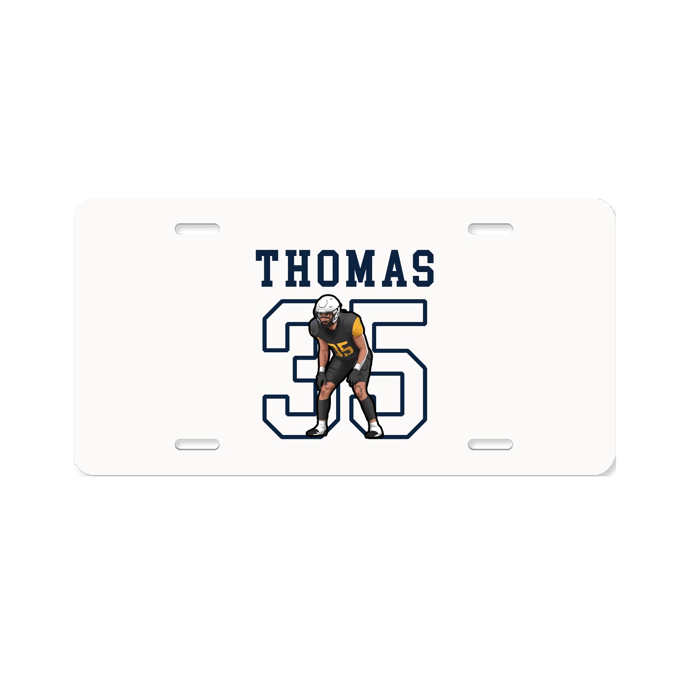 License Plate — Shirsey in Classic