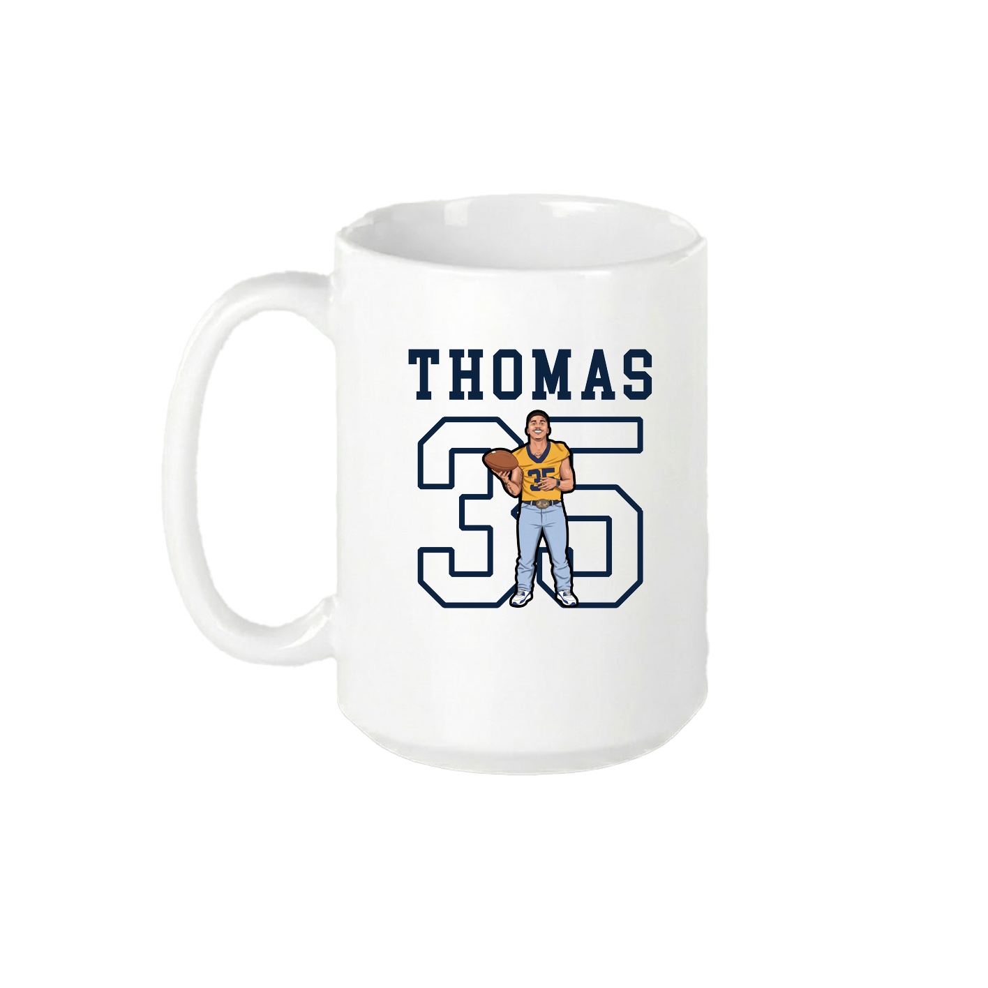 15oz Coffee Mug — Shirsey in White