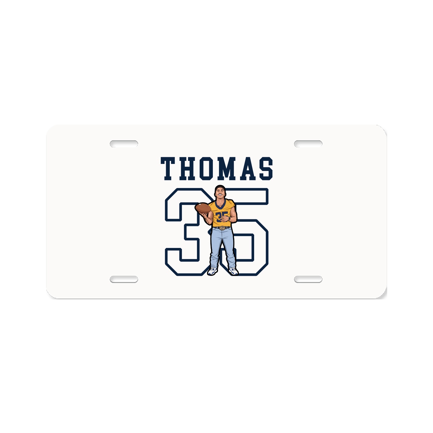 License Plate — Shirsey in Classic