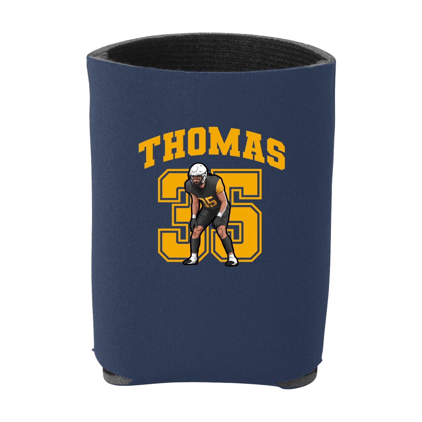 Can Holder — Number in Navy