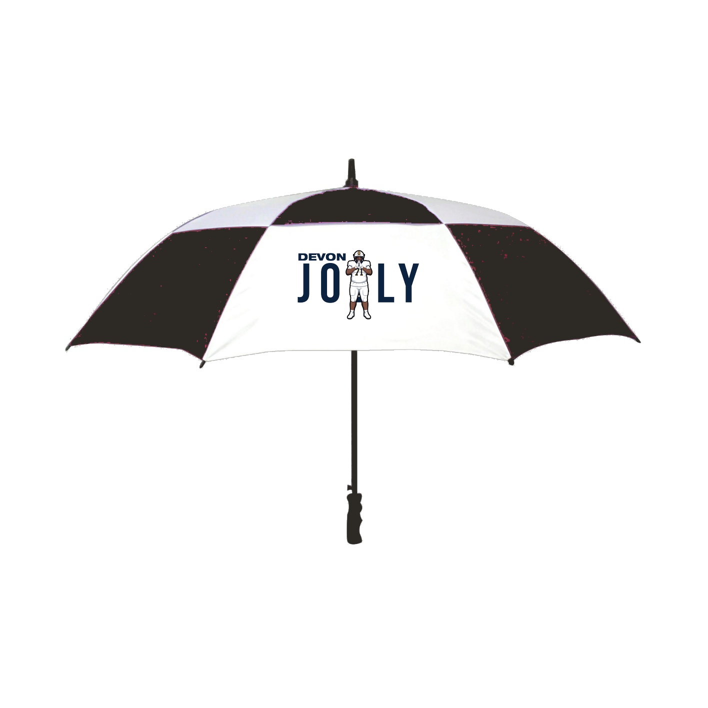 Golf Umbrella — Player Name in Black