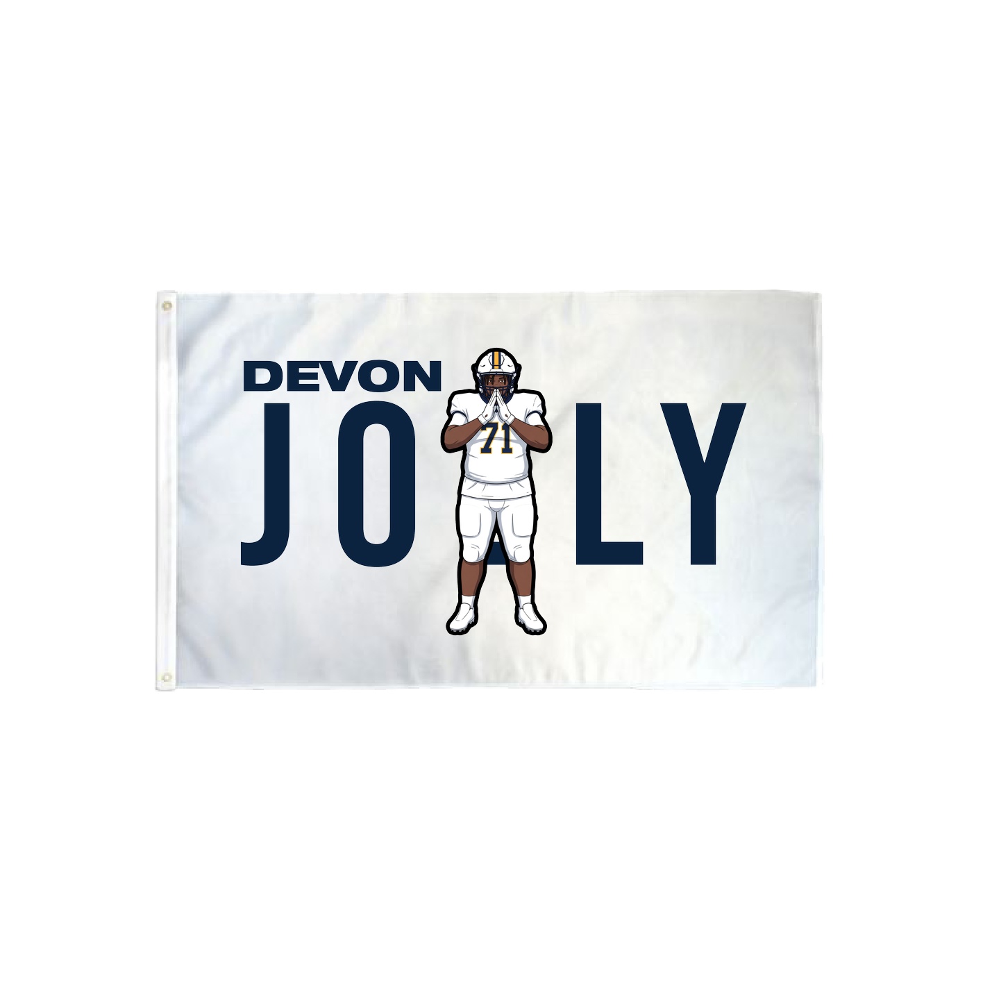 3x5 Flag — Player Name in Classic