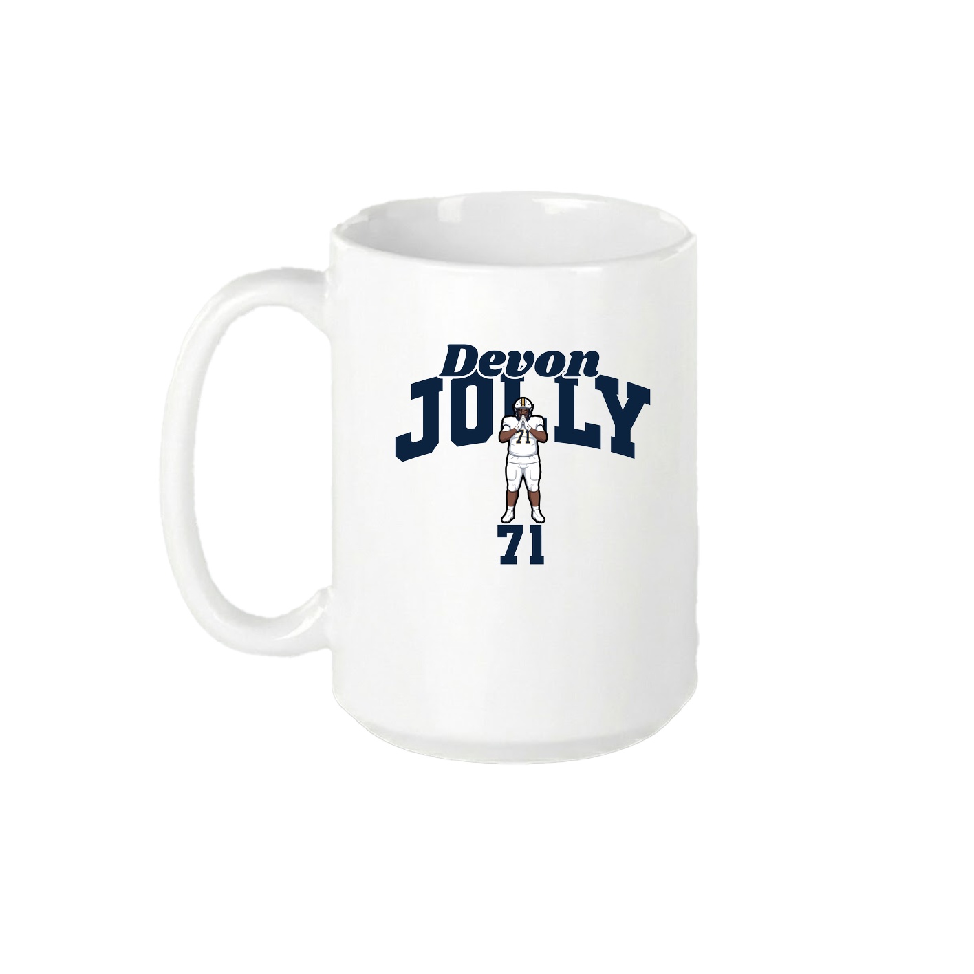 15oz Coffee Mug — Signature Arch in White